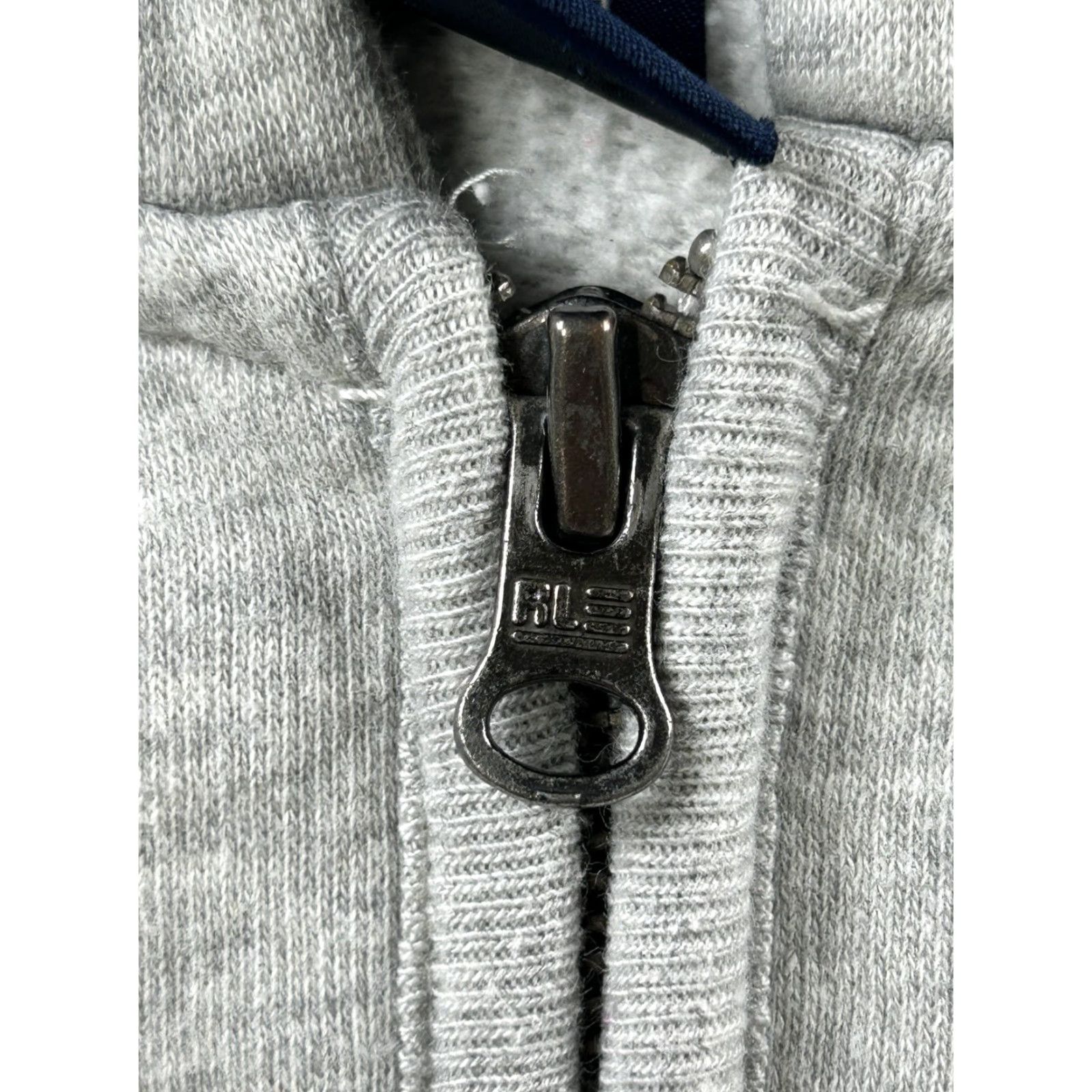Polo Ralph Lauren Polo Ralph Lauren Hoodie Womens XL Gray Full Zip Fleece Sweatshirt Graphic Print Hooded Pockets XL Womens Gray Polo Jeans Company Logo Zipper Size XL / US 12-14 / IT 48-50 - 6 Thumbnail