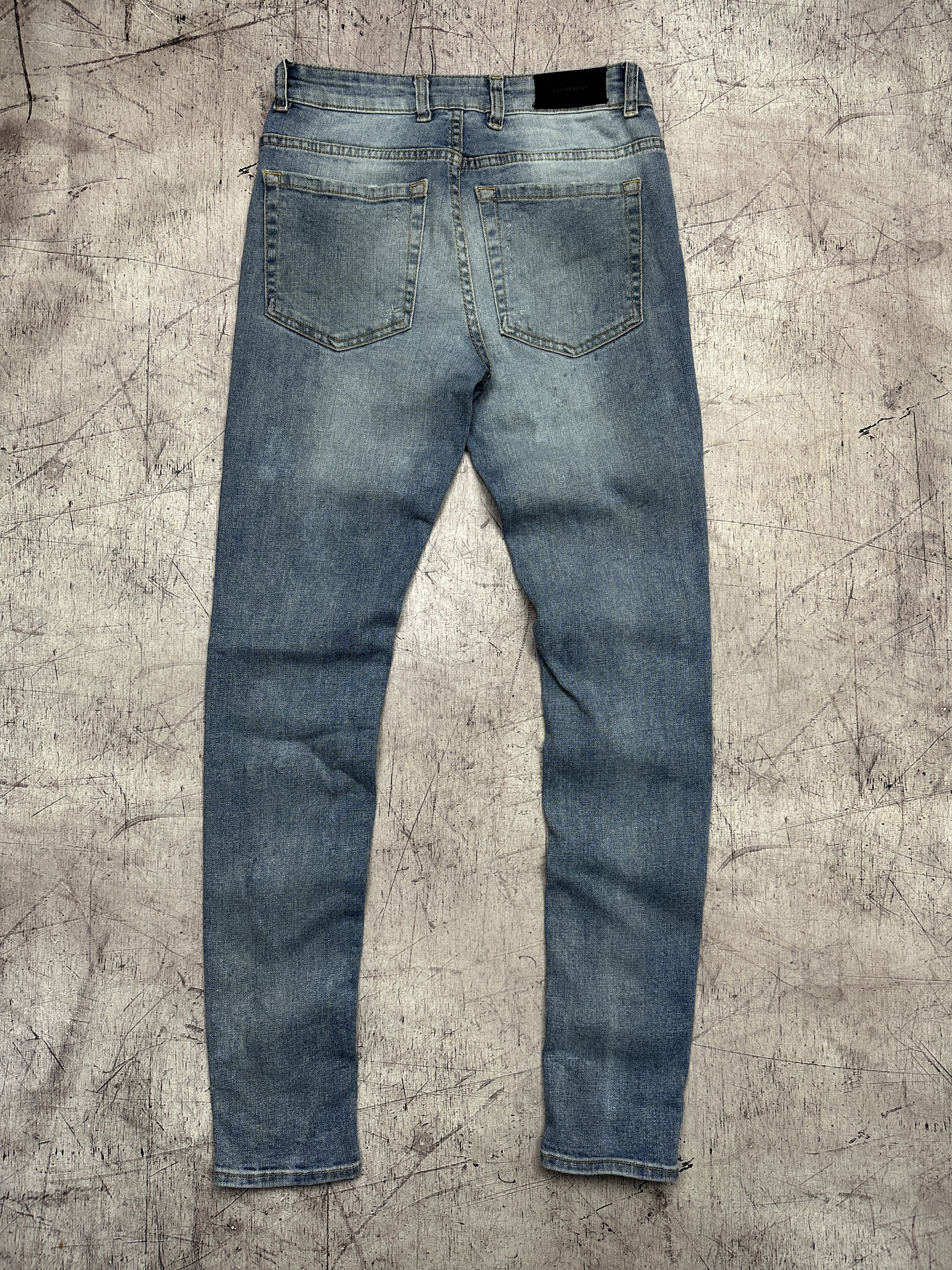 Represent Clo. Represent Mens Biker Jeans Denim Pants Size US 28 / EU 44 - 8 Thumbnail