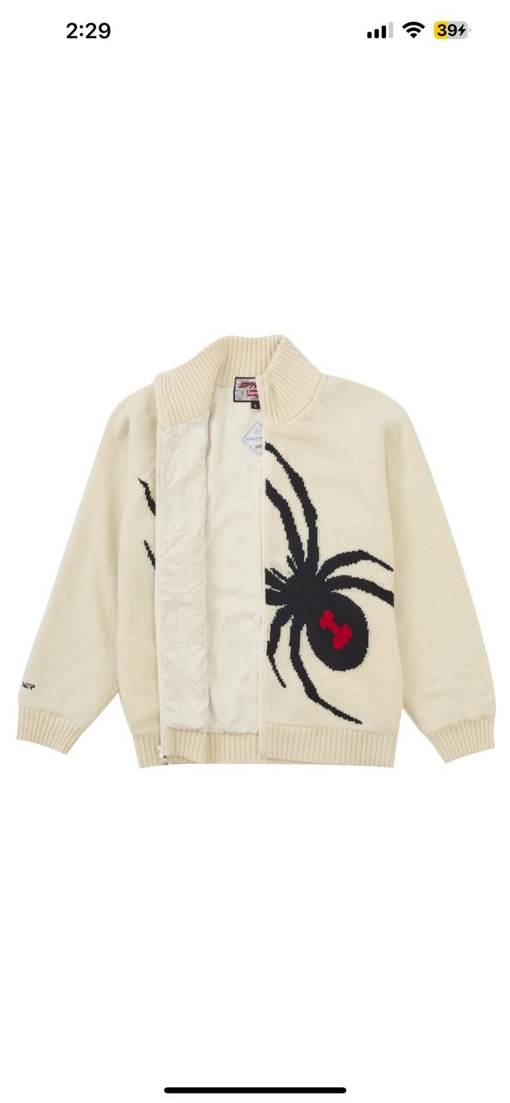 Spyder × Supreme Supreme x spyder windstopper Size US S / EU 44-46 / 1 - 2 Thumbnail