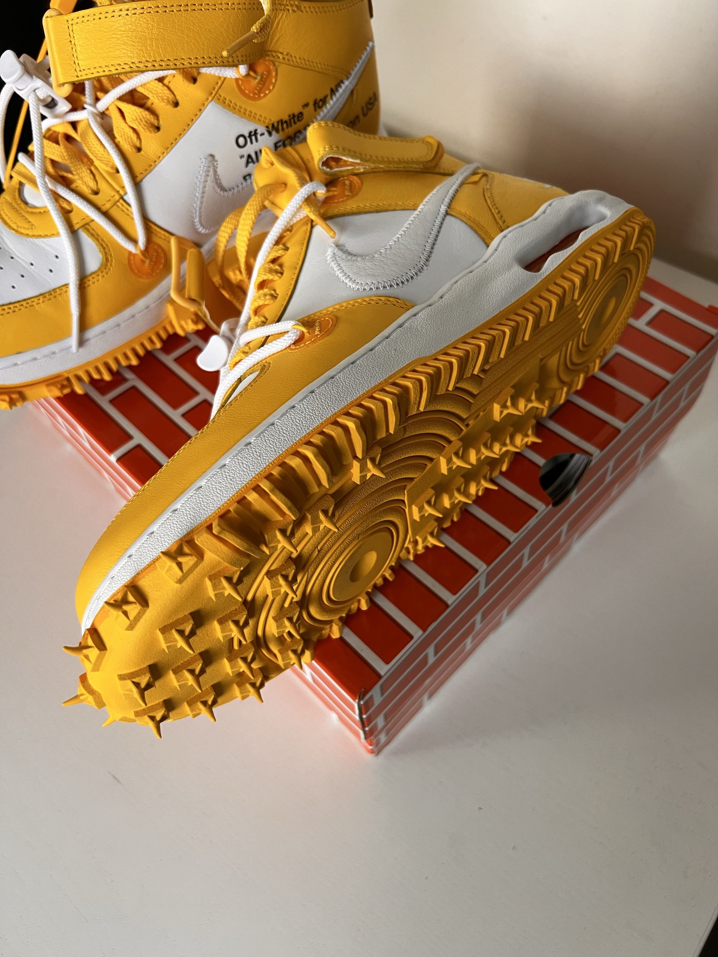 Nike × Off-White Air Force 1 sneakers Size US 12.5 / EU 45-46 - 6 Thumbnail