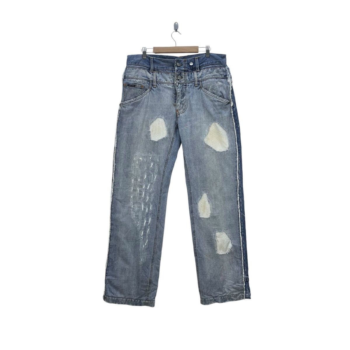 Dolce & Gabbana 🔥Dolce And Gabbana Double Waist Denim Size US 34 / EU 50 - 1 Thumbnail