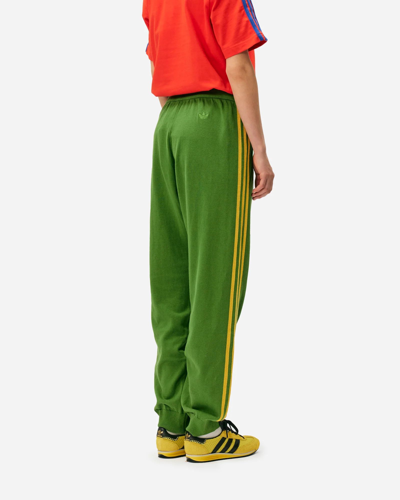 Adidas × Wales Bonner o1mle0725 New Knit Track Pants in Green Size US 36 / EU 52 - 6 Thumbnail