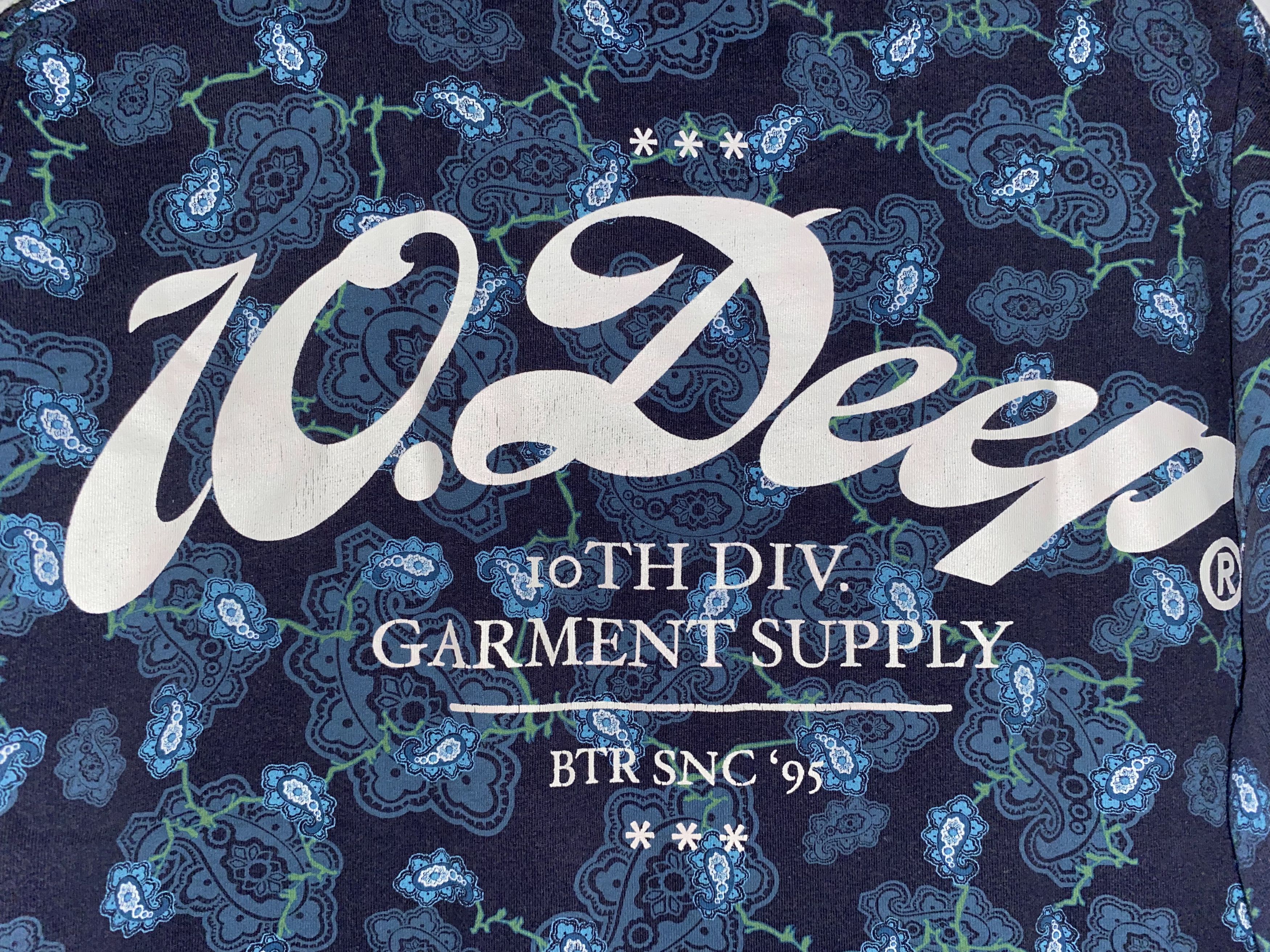 10 Deep × Vintage vintage 10 Deep PAISLEY thick T shirt Supreme HUF Stussy 2XL Size US XXL / EU 58 / 5 - 5 Thumbnail