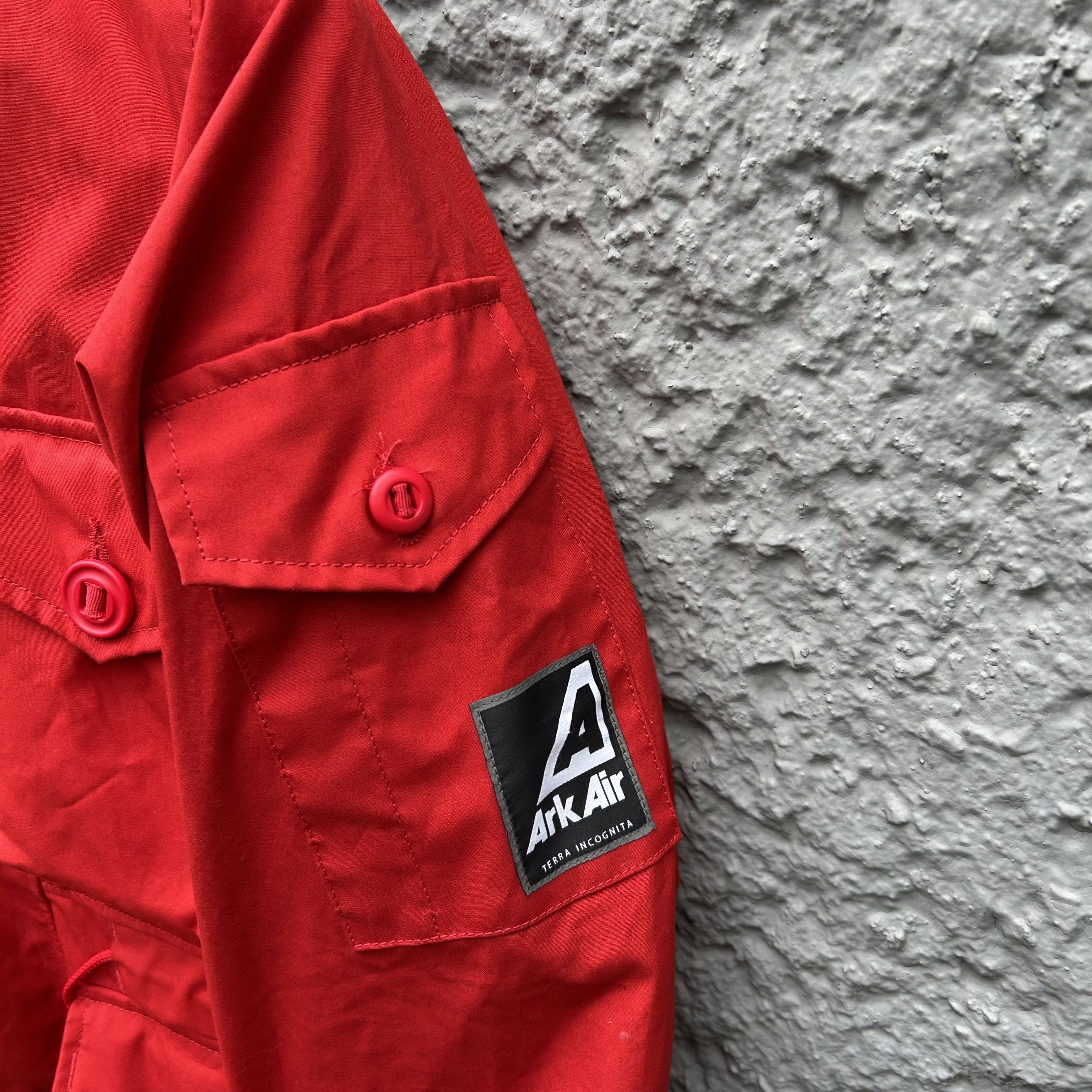 ArkAir × Junya Watanabe Comme des Garcons Junya Watanabe X ArkAir Red Parka S/S19 Size US S / EU 44-46 / 1 - 6 Thumbnail