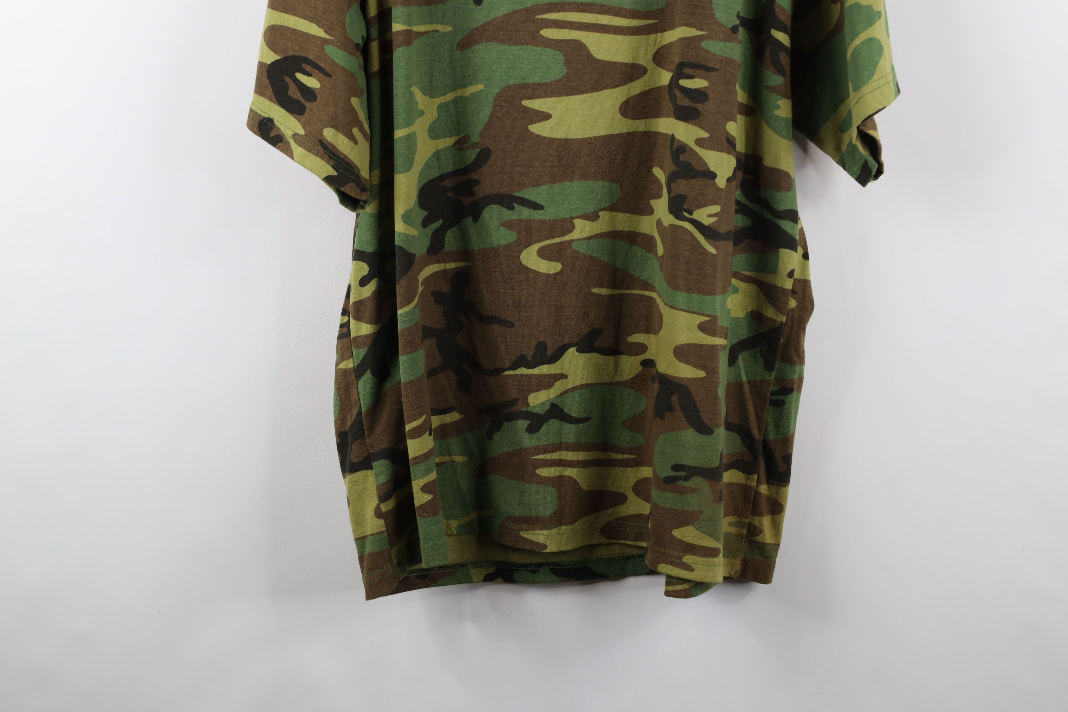 Rothco × Vintage Vintage Rothco Military Heavyweight Short Sleeve T-Shirt Size US XL / EU 56 / 4 - 13 Thumbnail