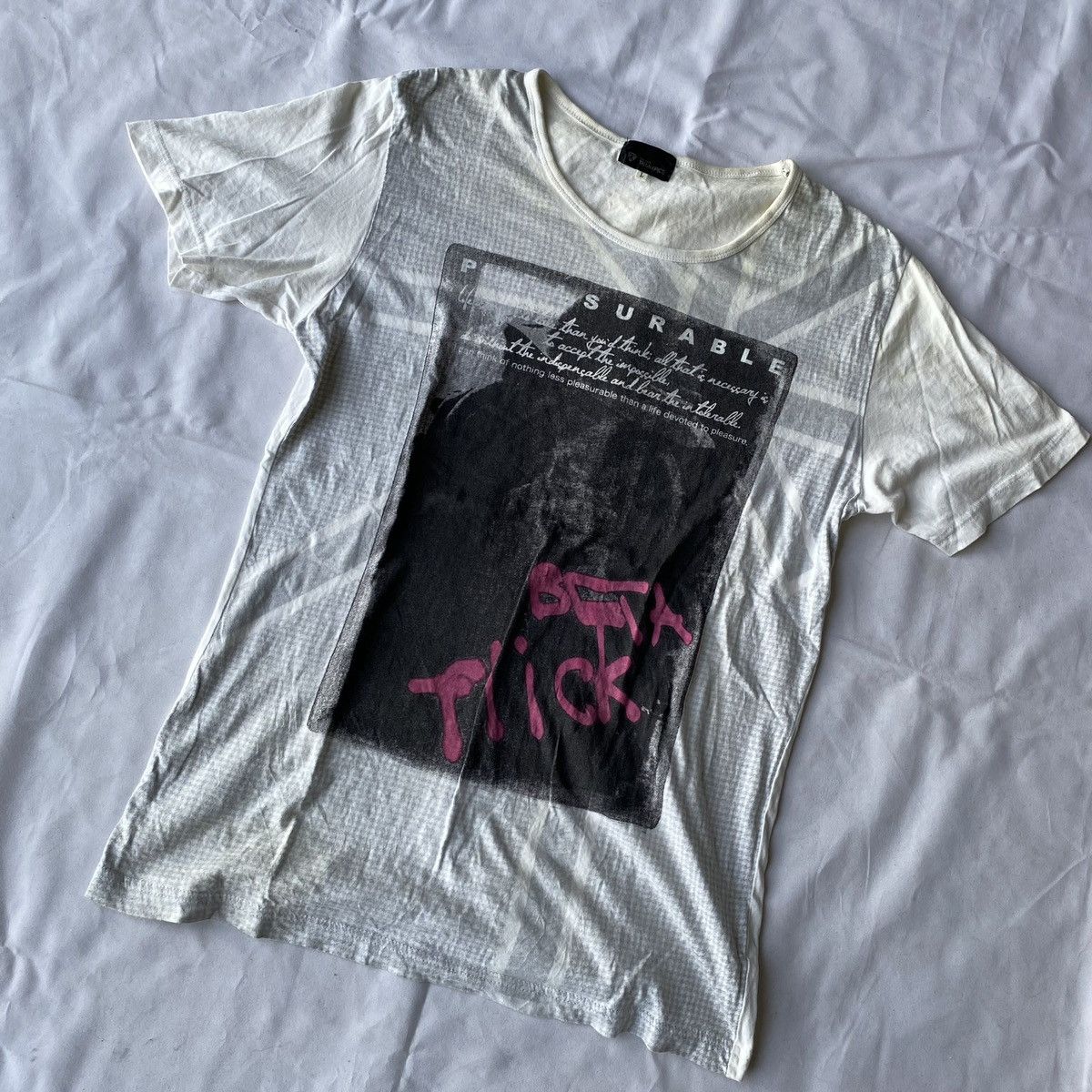 Beauty Beast × If Six Was Nine × Japanese Brand Bet A Flick Reversible England Flag Punk Style Tees Size US L / EU 52-54 / 3 - 7 Thumbnail