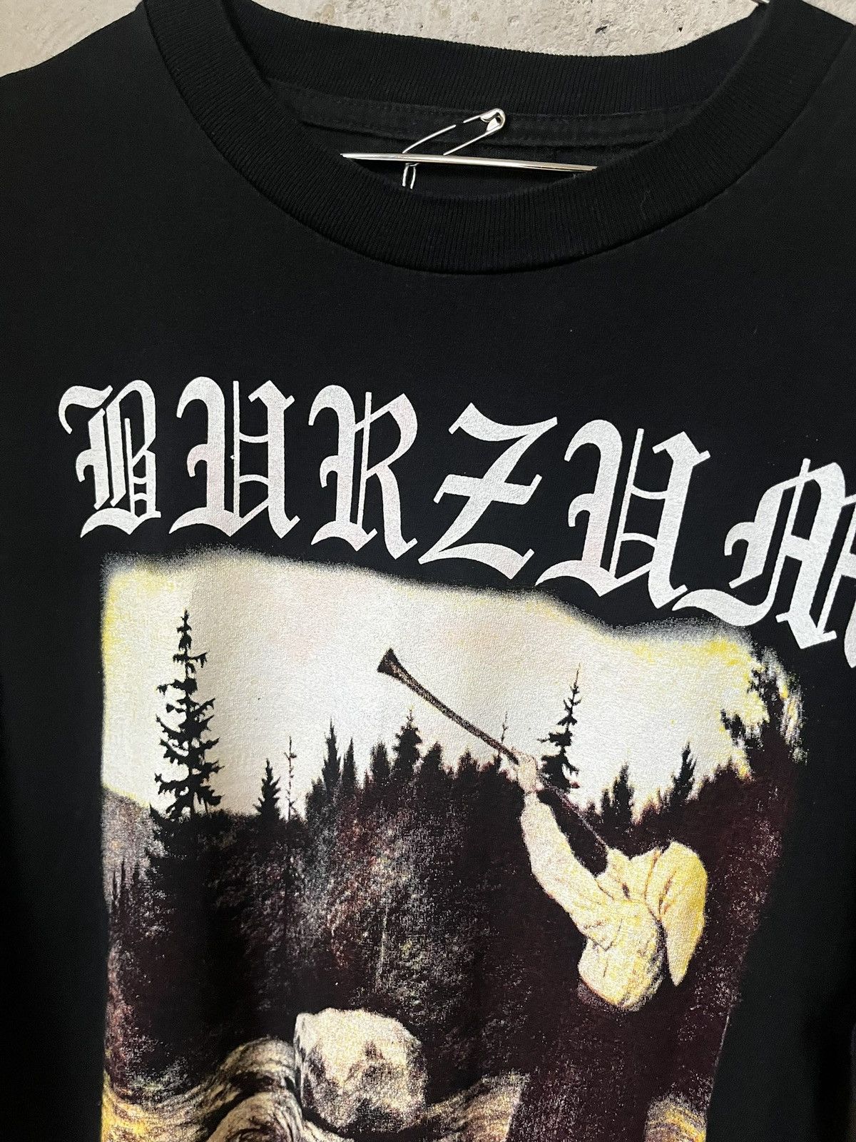 Band Tees × Vintage 1990s Burzum Filosofem Longsleeve Size US L / EU 52-54 / 3 - 7 Thumbnail