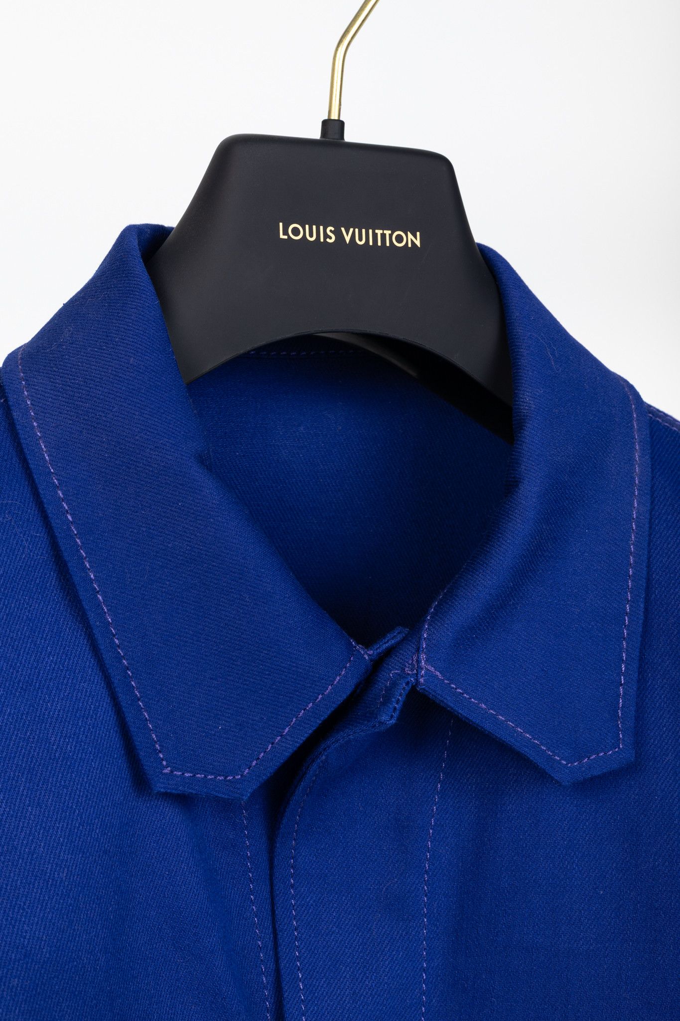 Louis Vuitton Louis Vuitton Staples Edition DNA Denim Cobalt Blue Jacket Size US XS / EU 42 / 0 - 4 Thumbnail