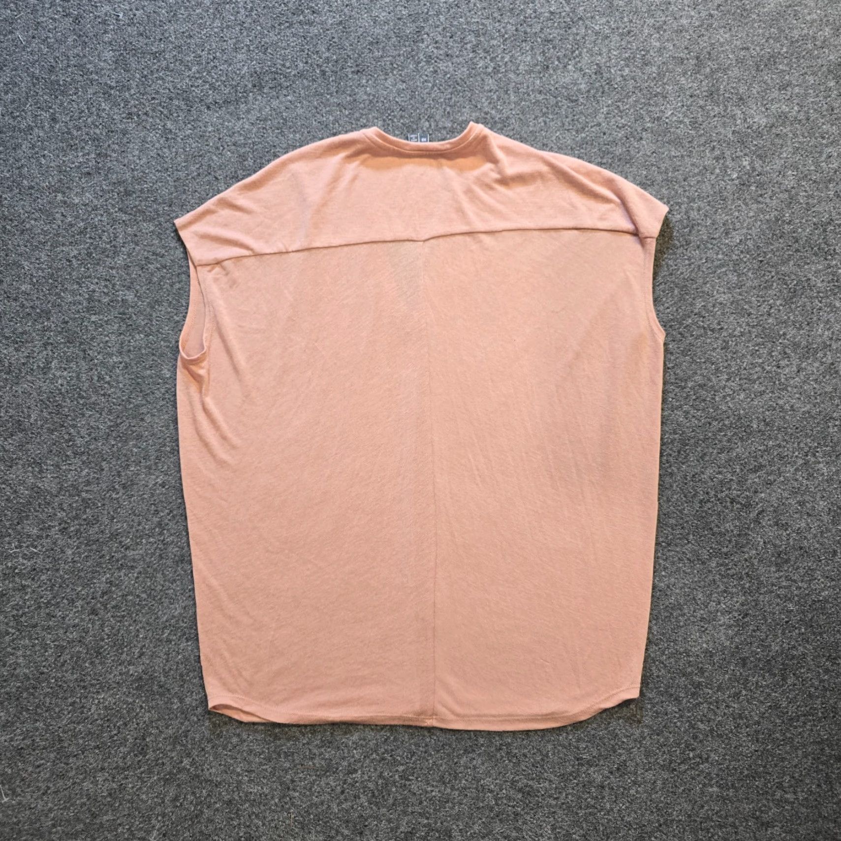 Vince Vince Top Women XS Pink Short Sleeve Stretch Knit Boxy Relaxed Casual Basic Size XS / US 0-2 / IT 36-38 - 7 Thumbnail