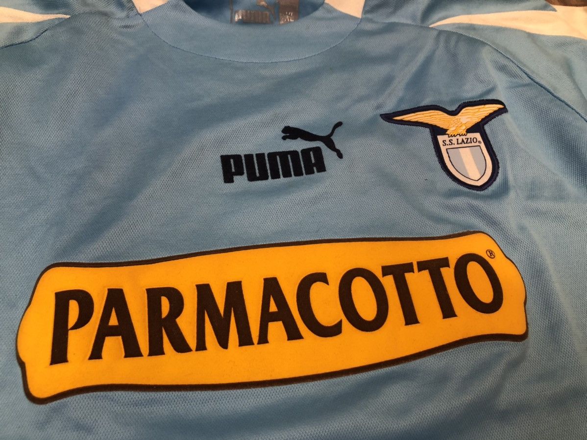 Lotto Sport Lazio 03/04 home shirt (Bnwt) Size US XL / EU 56 / 4 - 4 Thumbnail