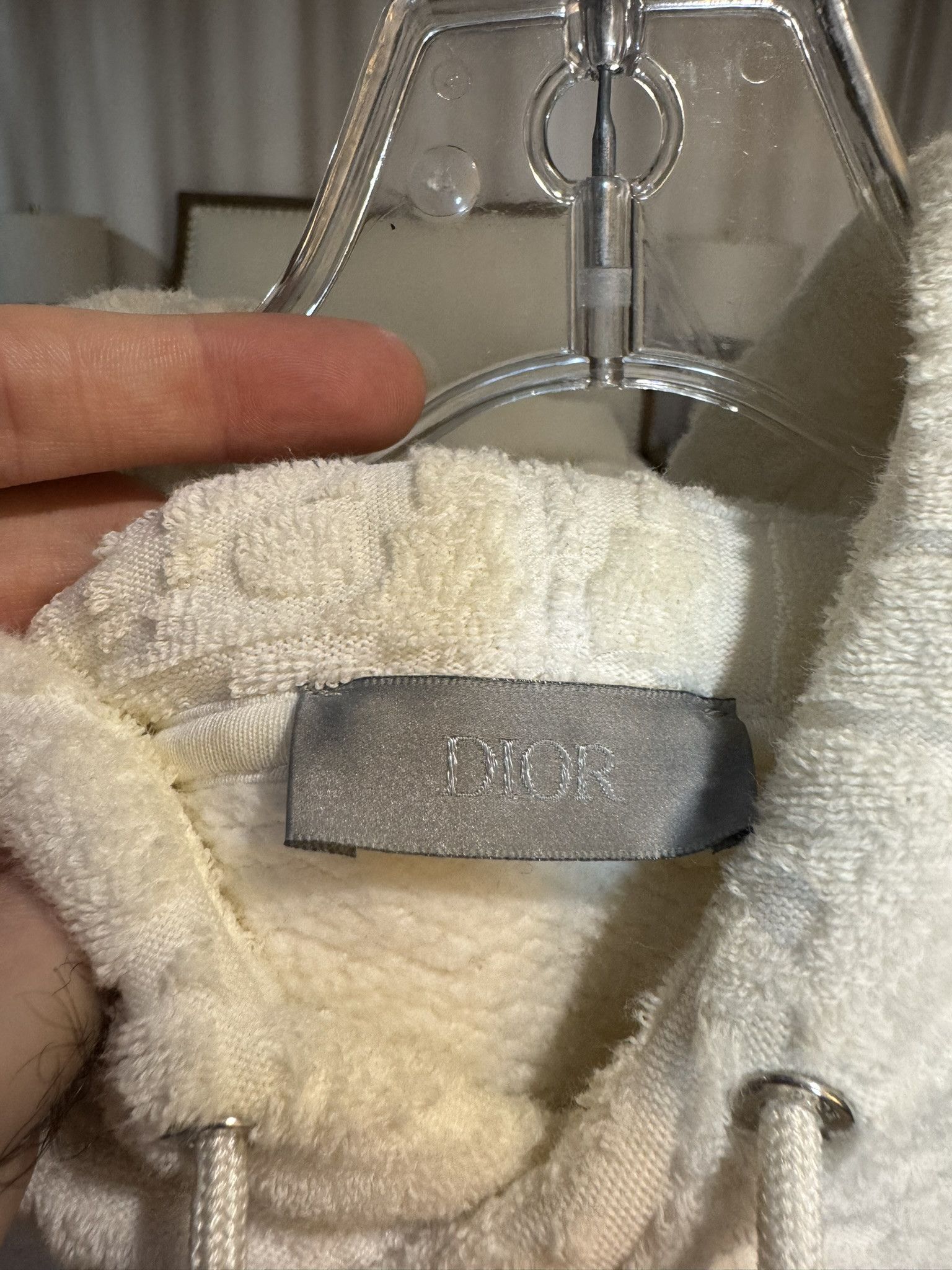 Dior Dior Oblique French Terry Hoodie Size US XL / EU 56 / 4 - 6 Thumbnail