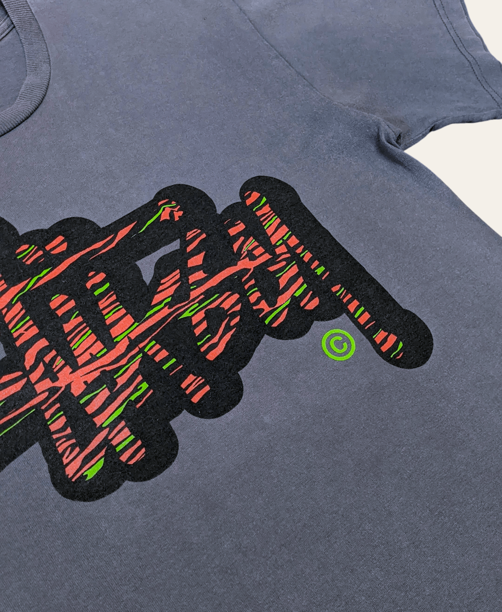 Stussy × Vintage Vintage Stussy Big Logo Signature T shirt Size US M / EU 48-50 / 2 - 5 Thumbnail