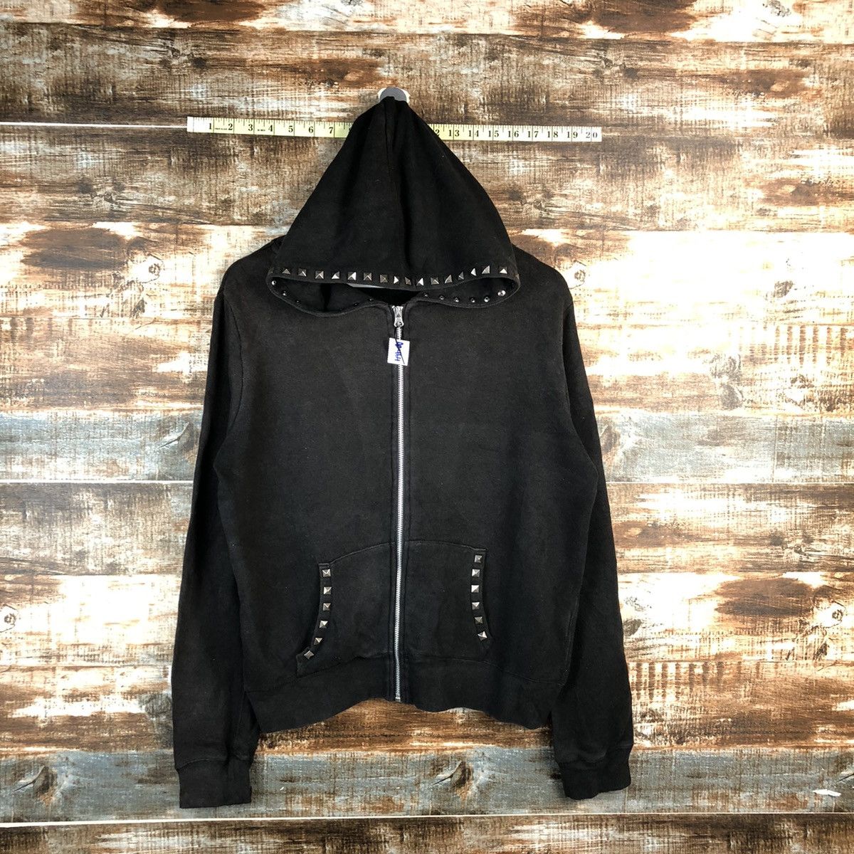 Japanese Brand Cutie Beauty spike Black sweater Hoodie #A2464 Size US M / EU 48-50 / 2 - 1 Thumbnail
