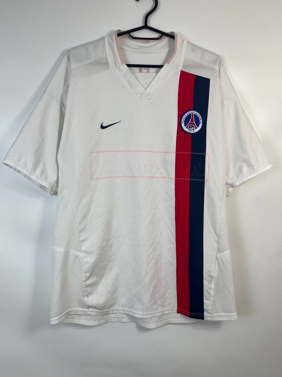 Nike PARIS SAINT-GERMAIN 2002 2003 AWAY SHIRT NIKE FOOTBALL Sz M Size US M / EU 48-50 / 2 - 1 Thumbnail