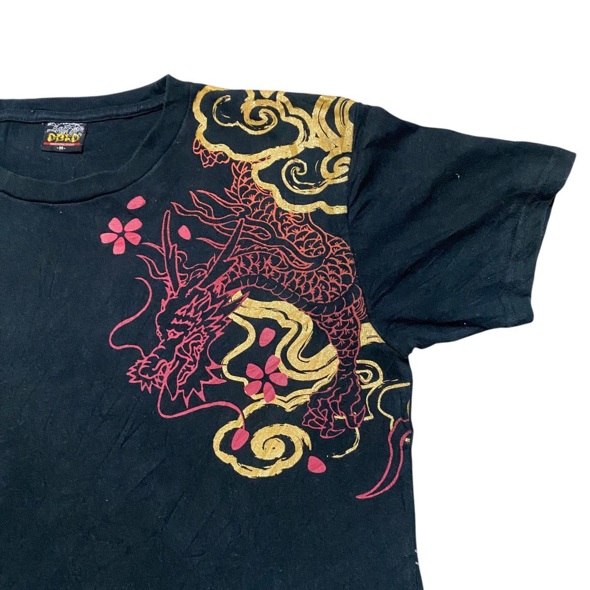 Japanese Brand OBLO Traditional Design Japanese Sukajan Shirt Size US M / EU 48-50 / 2 - 4 Thumbnail