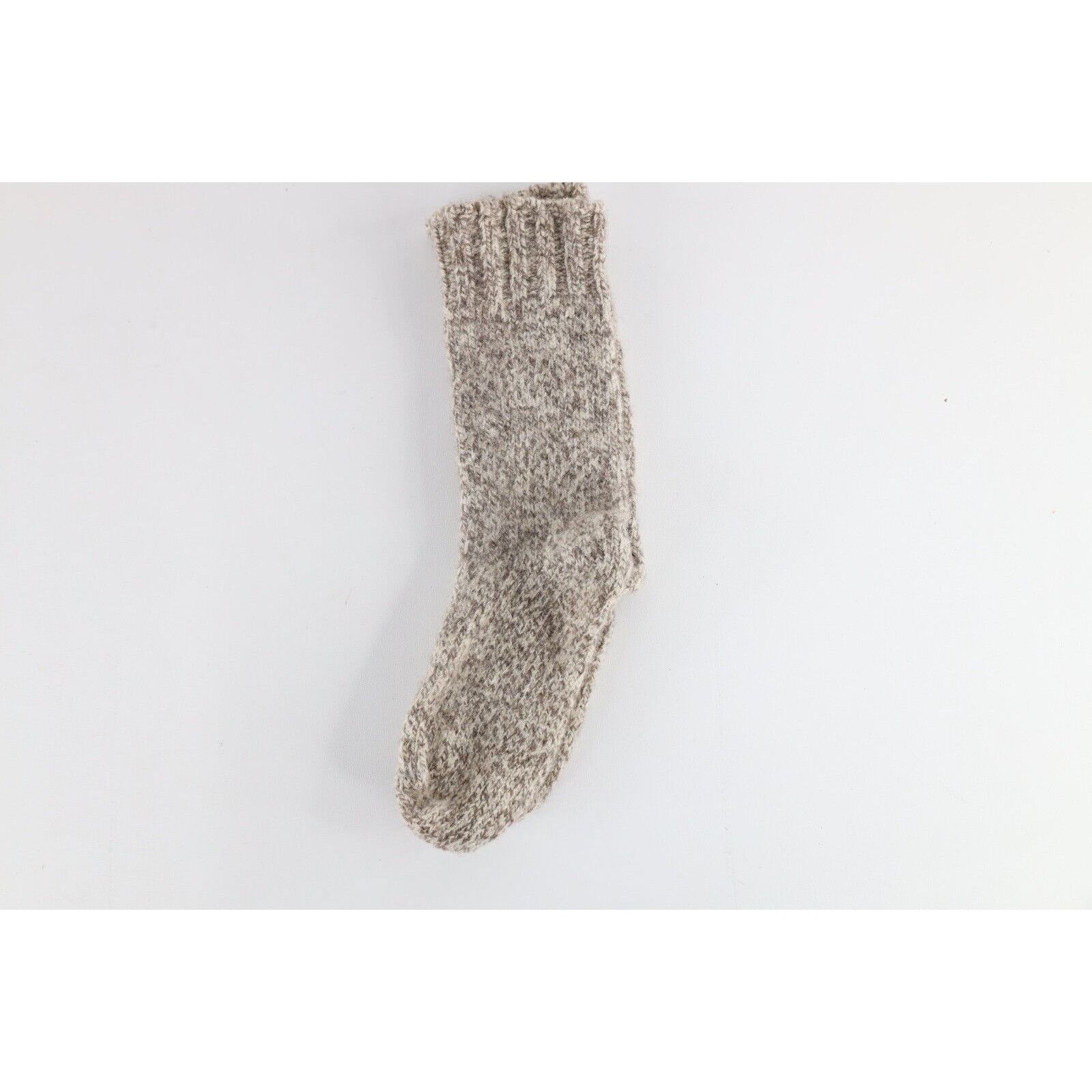 Vintage Vintage 70s Wool Knit Hiking Mountain Boot Socks Size ONE SIZE - 4 Thumbnail