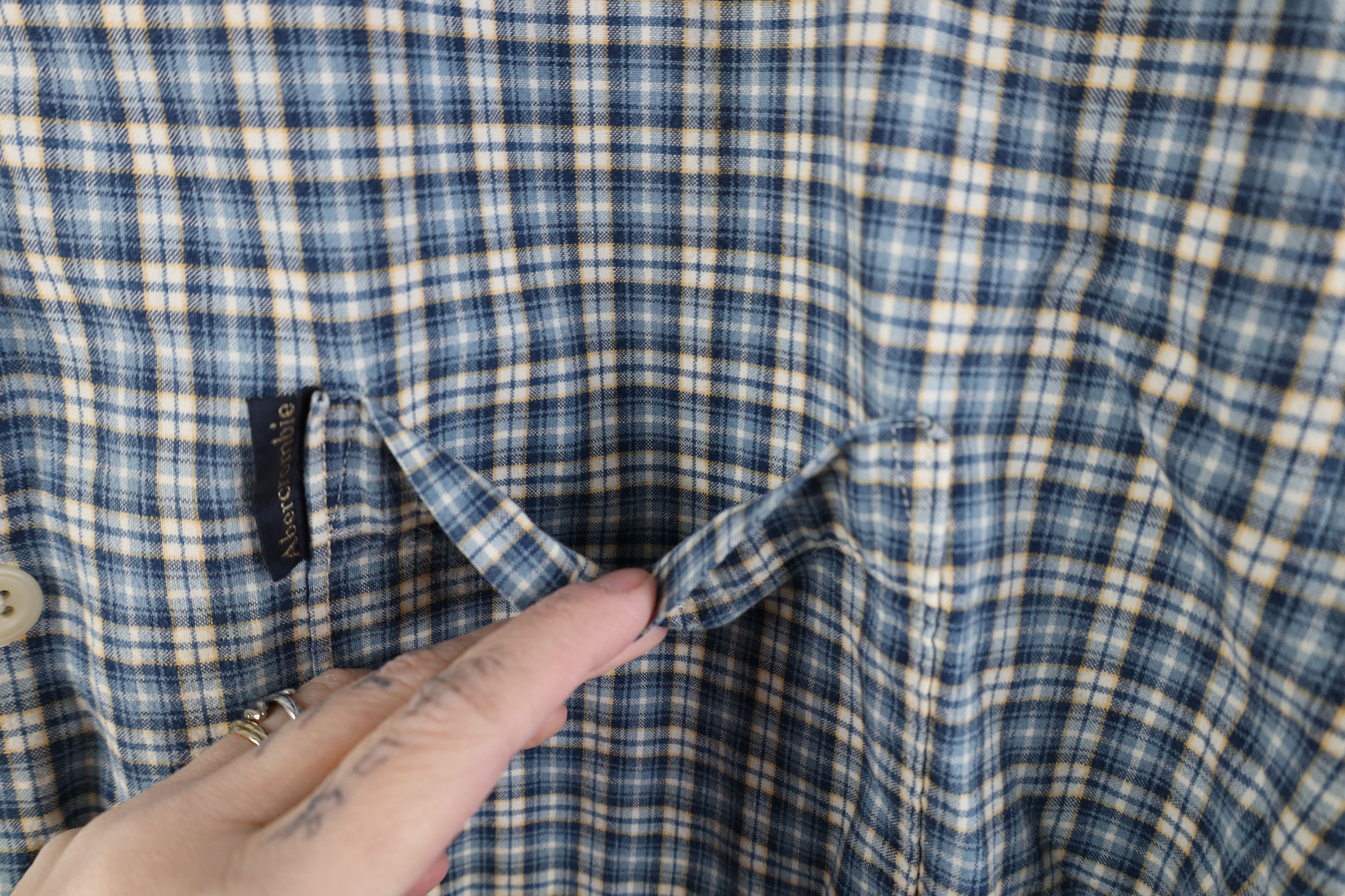 Abercrombie & Fitch Vintage 90s Y2K Abercrombie & Fitch Short Sleeve Shirt Size US XL / EU 56 / 4 - 5 Thumbnail