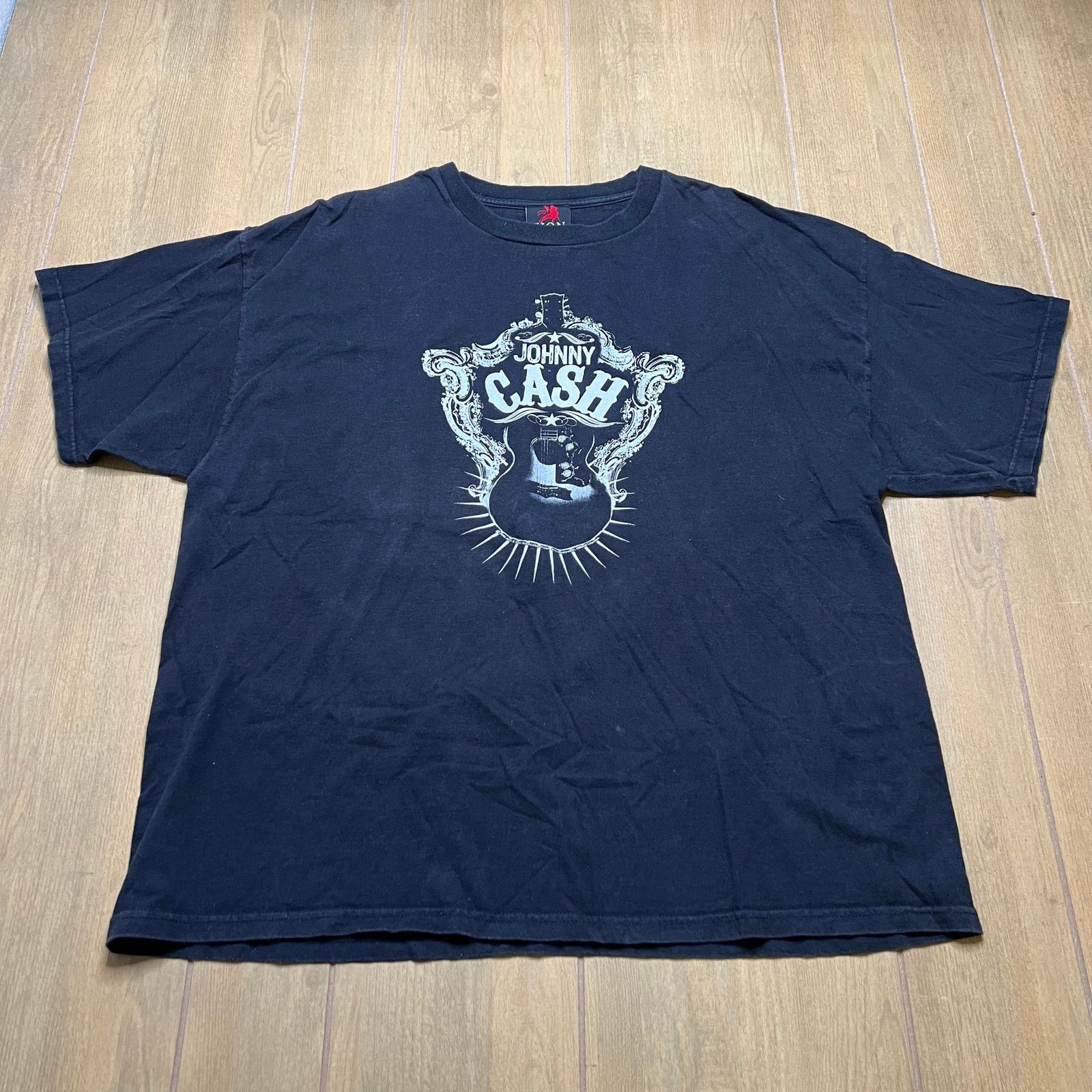 Vintage Vintage Johnny Cash T-Shirt: 2006 Zion Sz XXL Y2K Distress Size US XXL / EU 58 / 5 - 1 Thumbnail