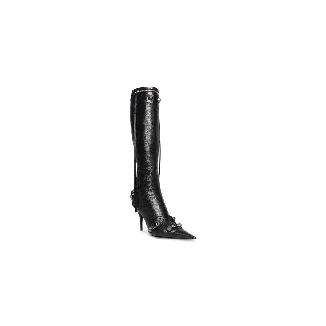 Balenciaga o1w1db10625 Cagole Boots in Black Size US 10 / IT 40 - 2 Thumbnail