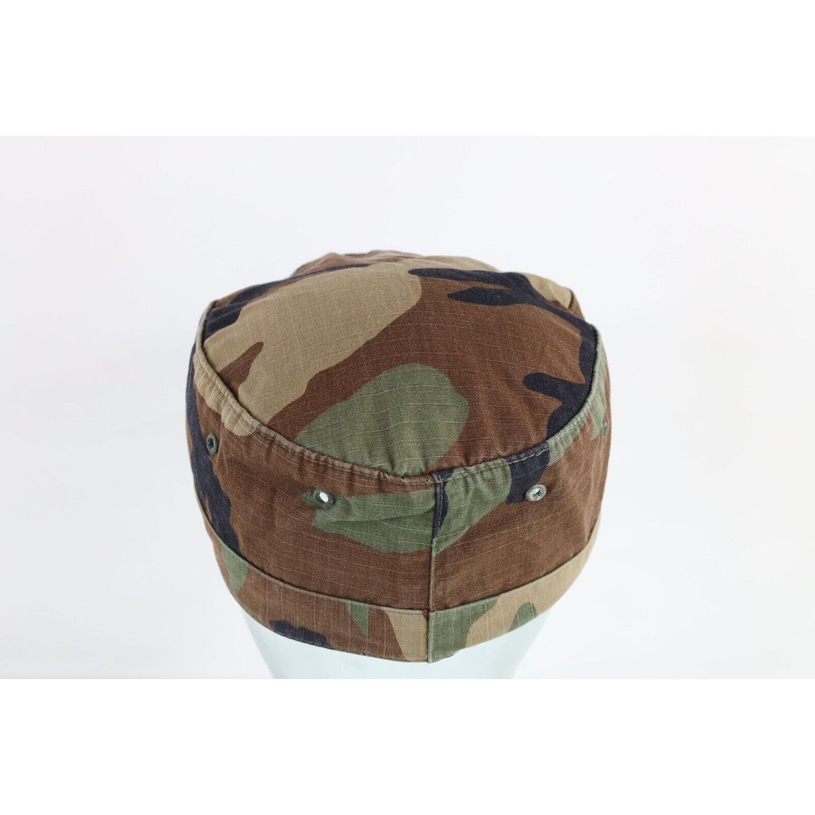 Vintage Vintage 90s Faded Military Issue Camouflage Hot Weather Cap Size ONE SIZE - 3 Thumbnail