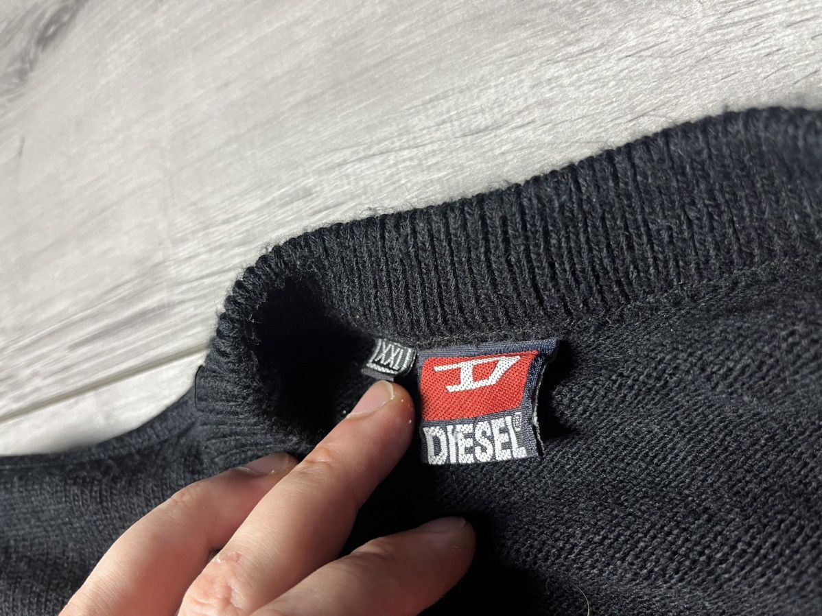 Diesel Diesel sweater knit wool size XXLarge Size US XXL / EU 58 / 5 - 4 Thumbnail