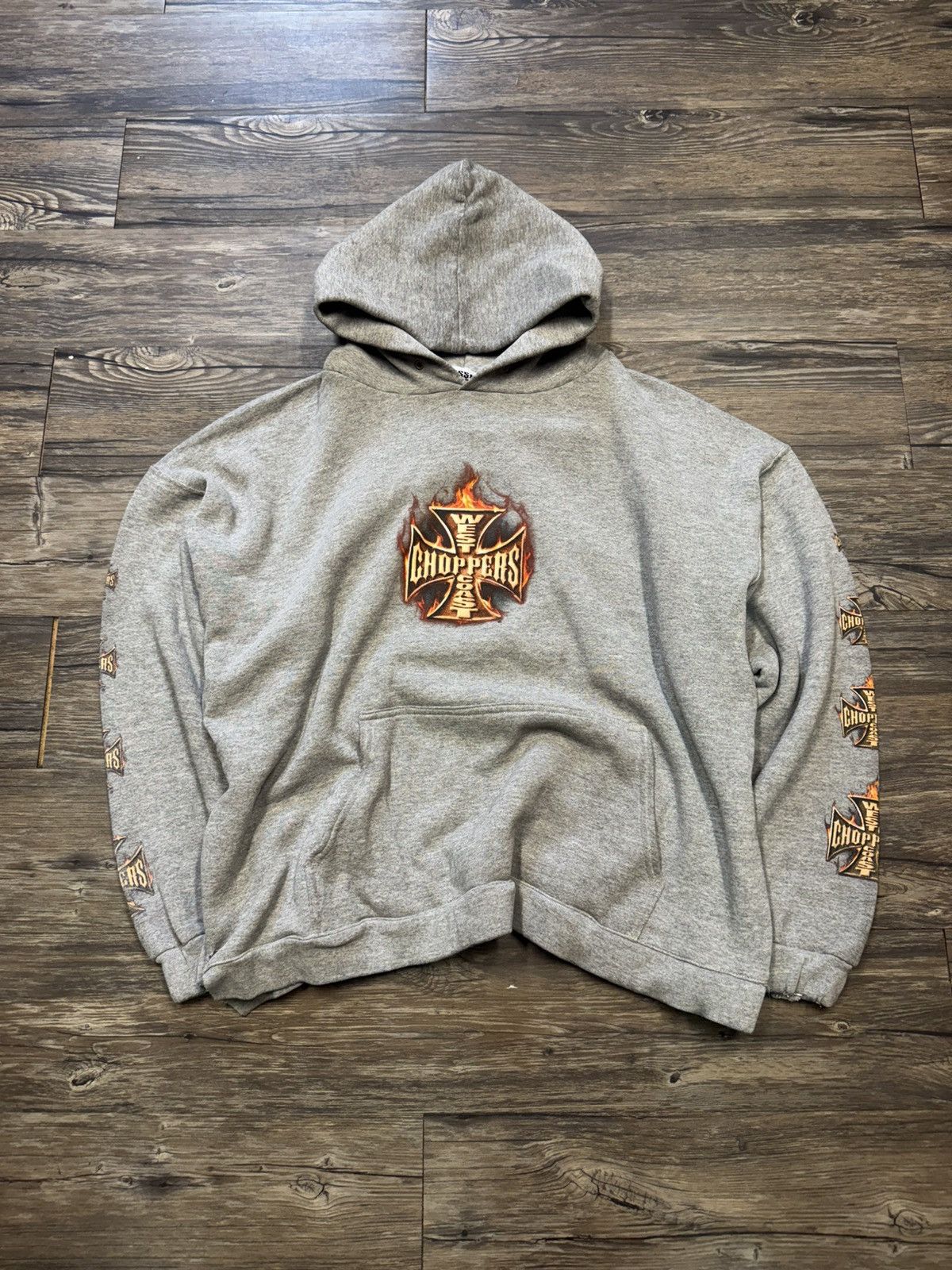 Vintage × West Coast Choppers 2001 Choppers Til You Die Hoodie 