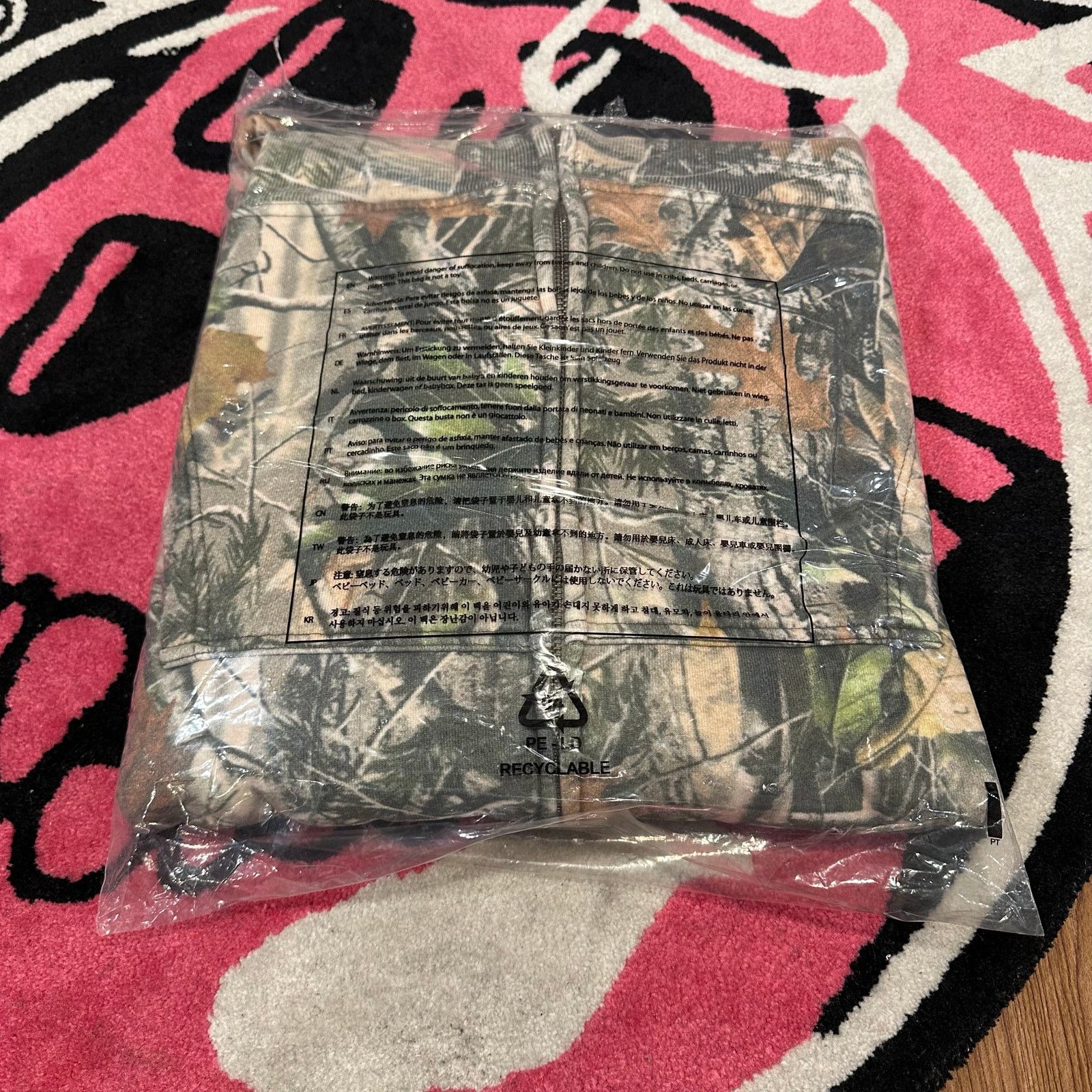 FTP Tree Camo Zip Up Hoodie - Size XL - Brand New in Bag