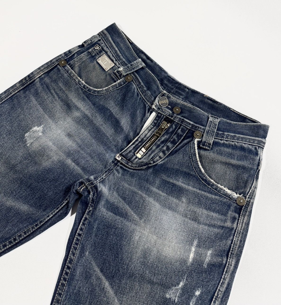 Takeshy Kurosawa Takeshy Kurosawa Jeans Distressed Denim Unique Design Size US 30 / EU 46 - 3 Thumbnail