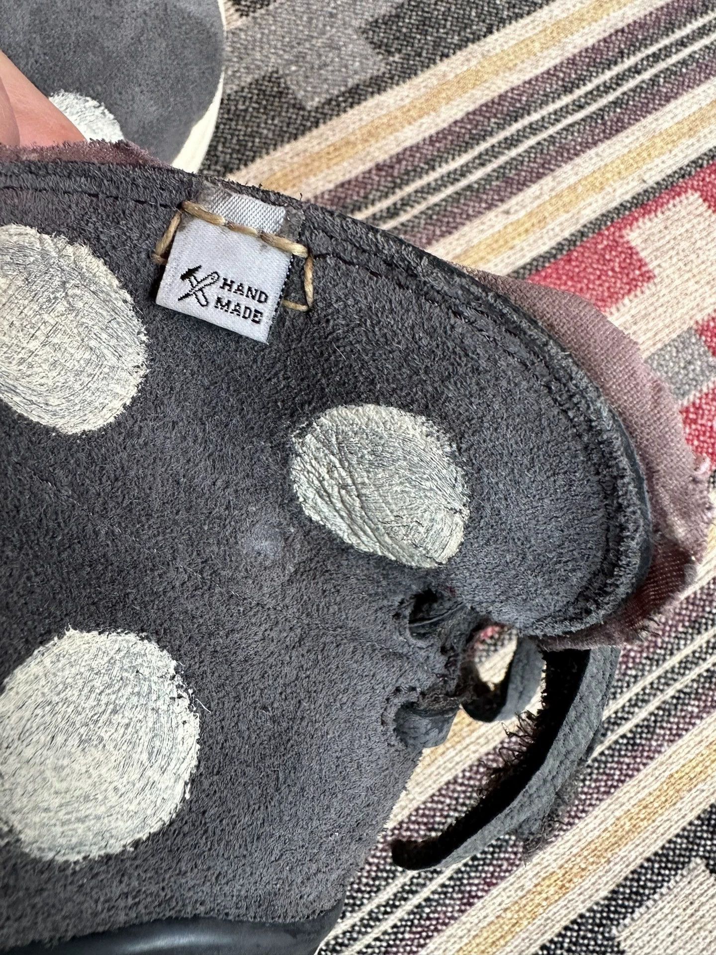 Visvim Visvim WMV Laramie Folk 14SS Polka Dot Suede Low W7/37-38 Size US 6.5 / IT 36.5 - 4 Thumbnail