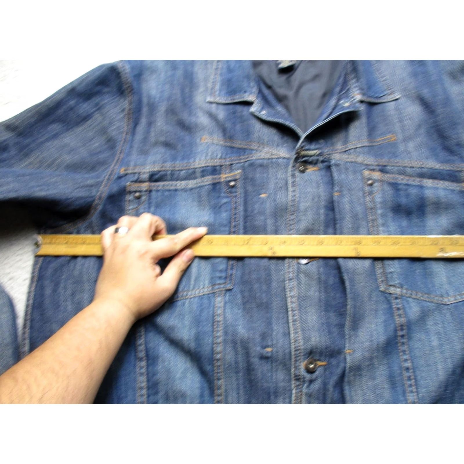 Vintage VINTAGE Marithe Francois Girbaud Jacket Mens 4XL Denim Barn Chore Coat Y2K Size US XXL / EU 58 / 5 - 7 Thumbnail