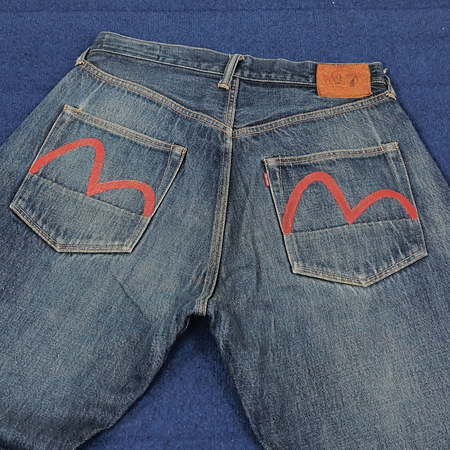 Evisu Vintage Evisu Japan Selvedge Custom Daicock Jeans C228N18 Size US 33 - 4 Thumbnail