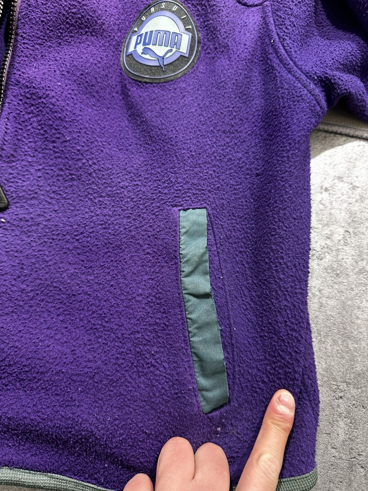 Puma Puma vintage 90’s made in Korea warm zip fleece jacket Size M / US 6-8 / IT 42-44 - 11 Thumbnail