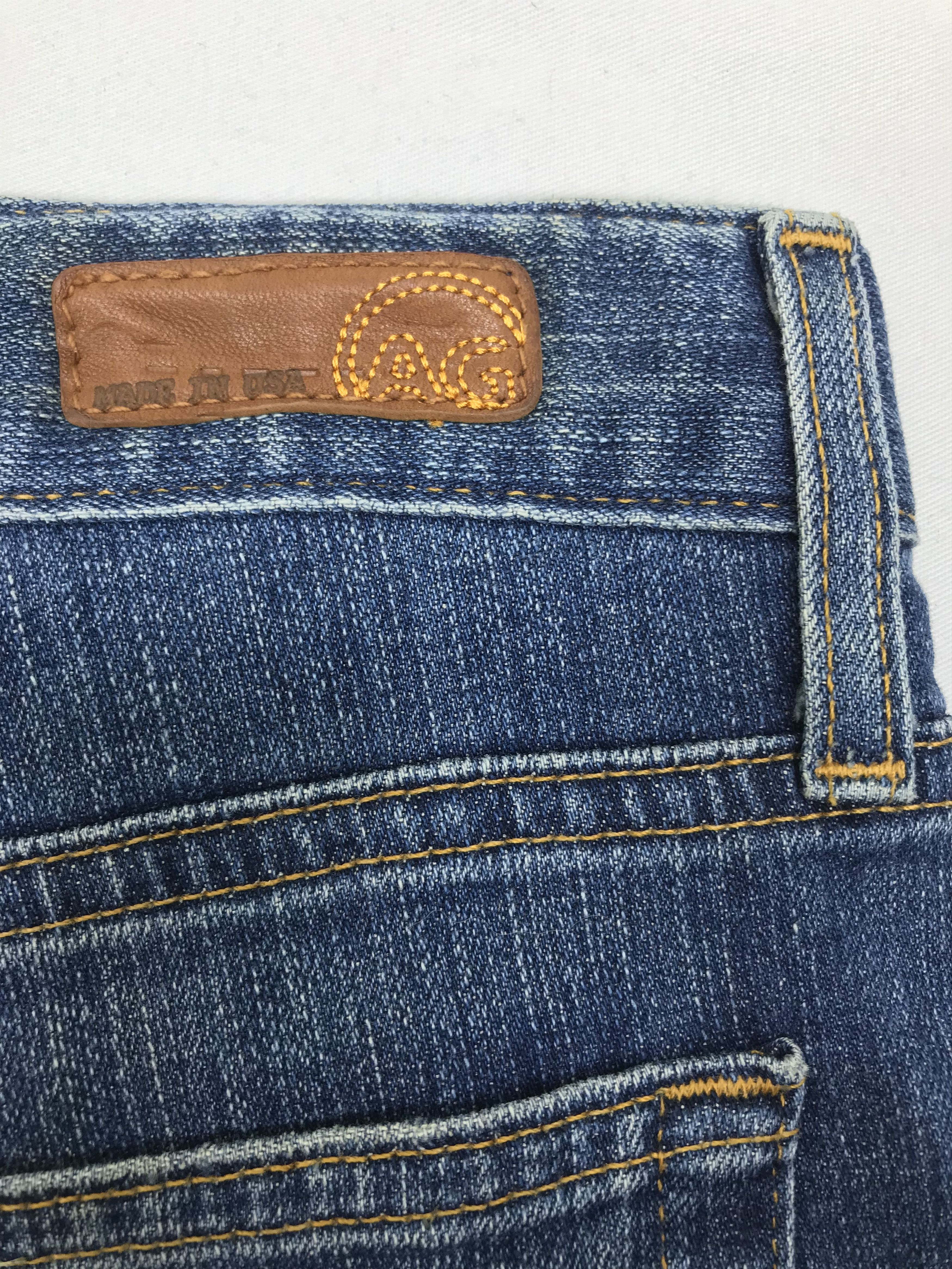 AG Adriano Goldschmied Vintage AG Adriano Goldschmied Bell Bottom Flare Jeans Size 29" - 12 Thumbnail