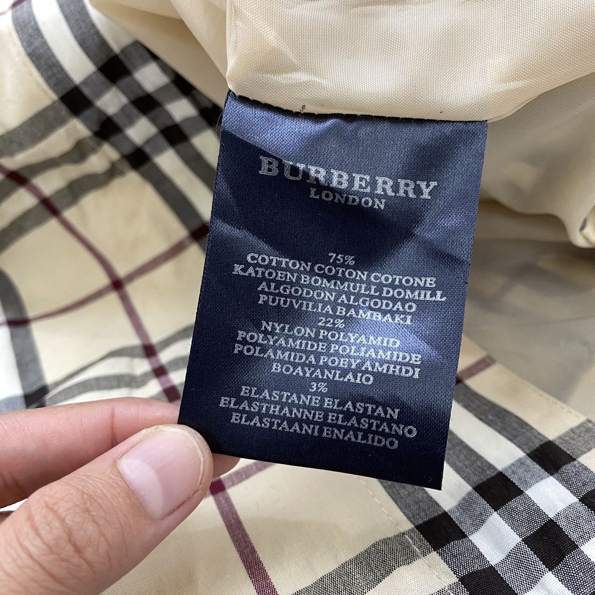 Burberry Vintage BURBERRYS LONDON Italy Nova Check Tartan Parka Coat Size US M / EU 48-50 / 2 - 8 Thumbnail