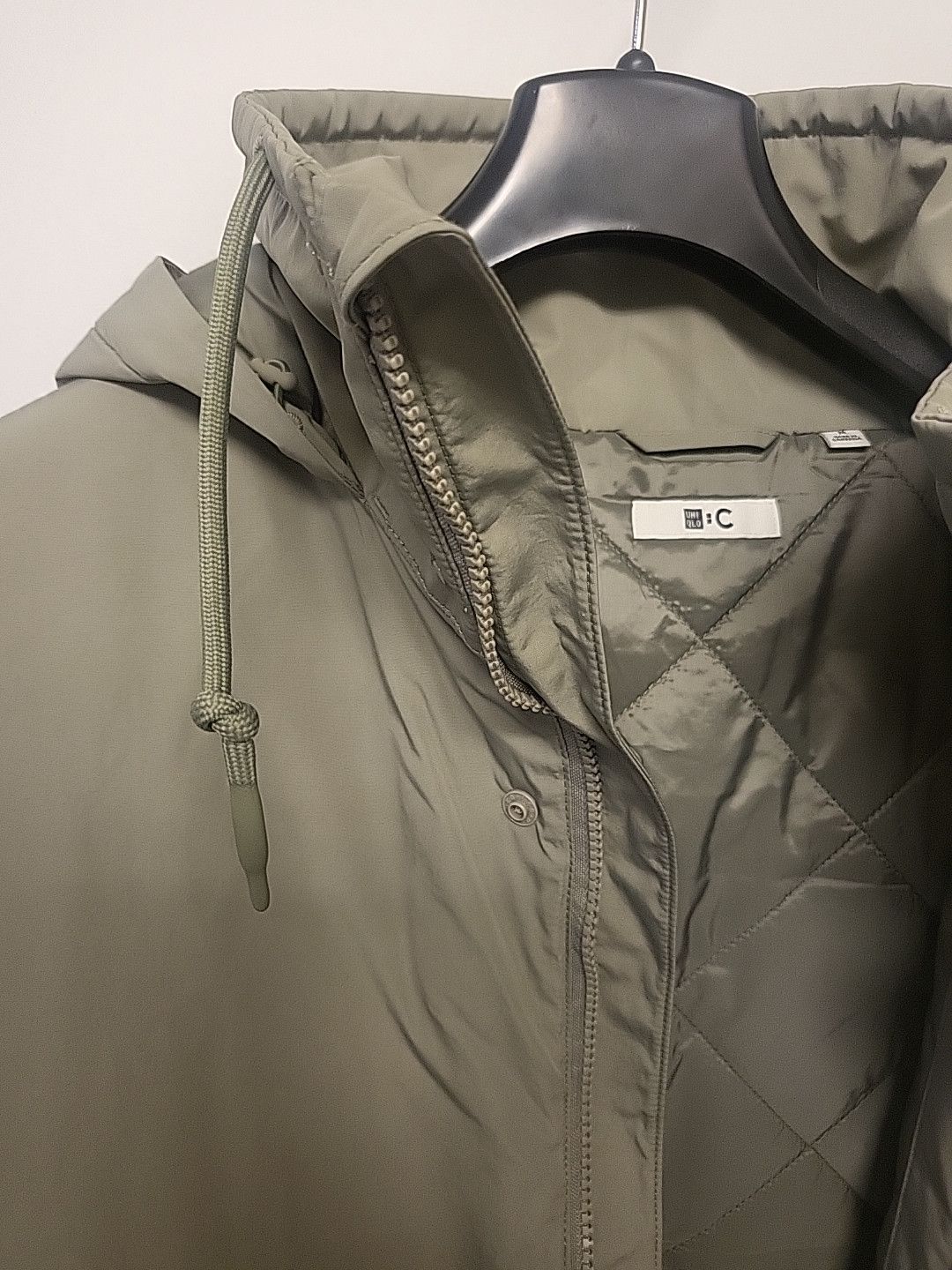 Uniqlo Uniqlo Hooded Coat Size Medium Color Khaki Size US M / EU 48-50 / 2 - 5 Thumbnail