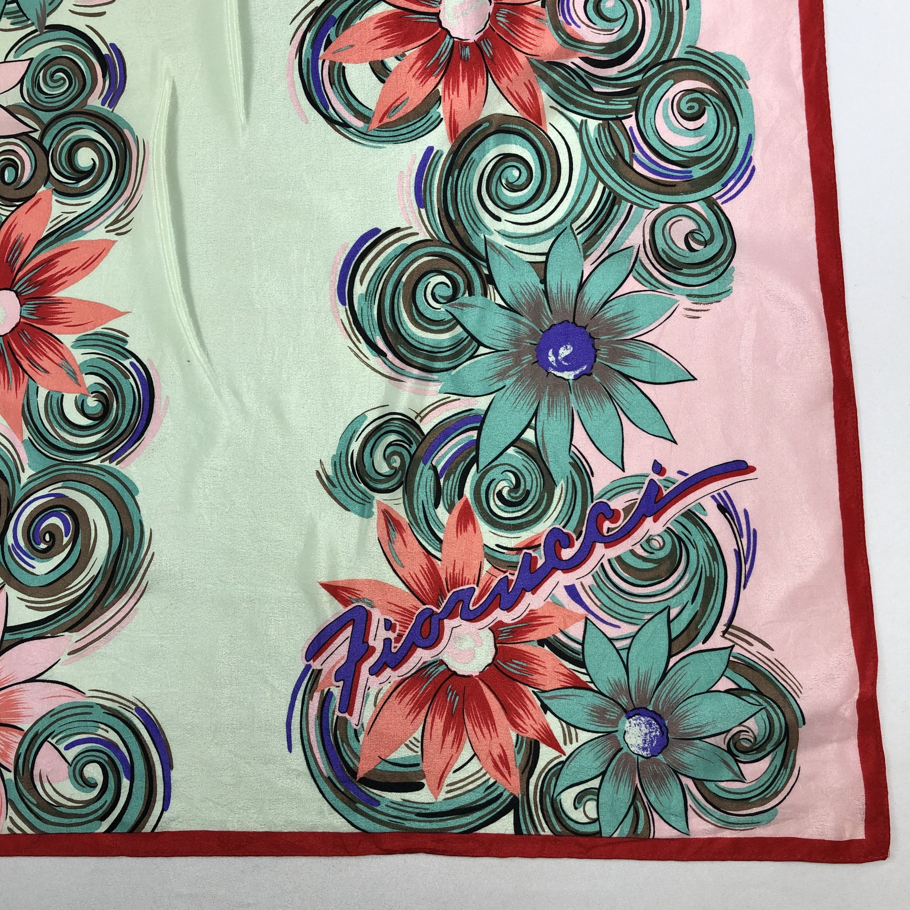 Fiorucci Vintage Fiorucci Silk Scarf Size ONE SIZE - 4 Thumbnail