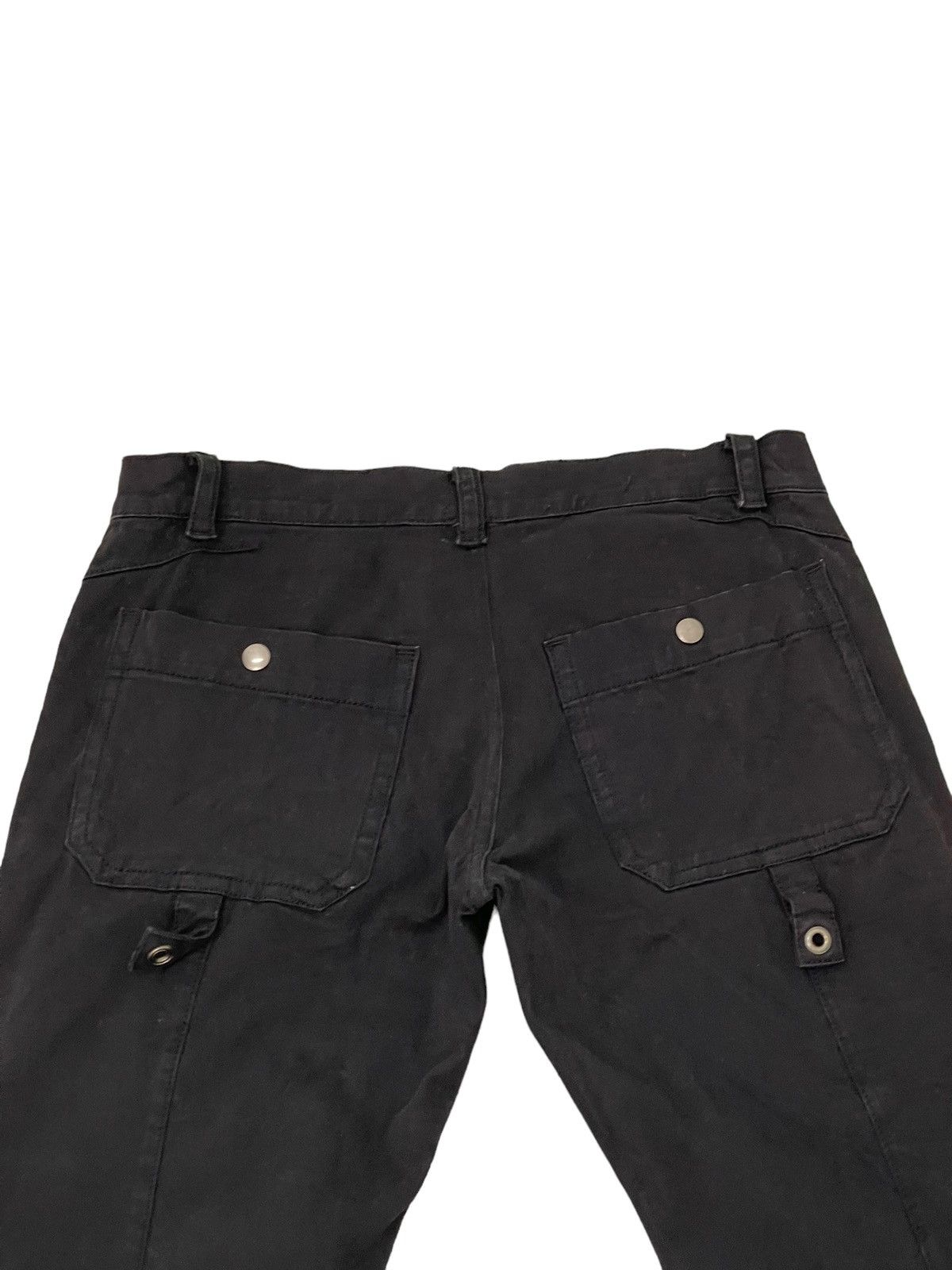 Japanese Brand Bush Pant Kenji Ito Moleskin Low Rise Straight 6🟦9 Size US 33 - 15 Thumbnail
