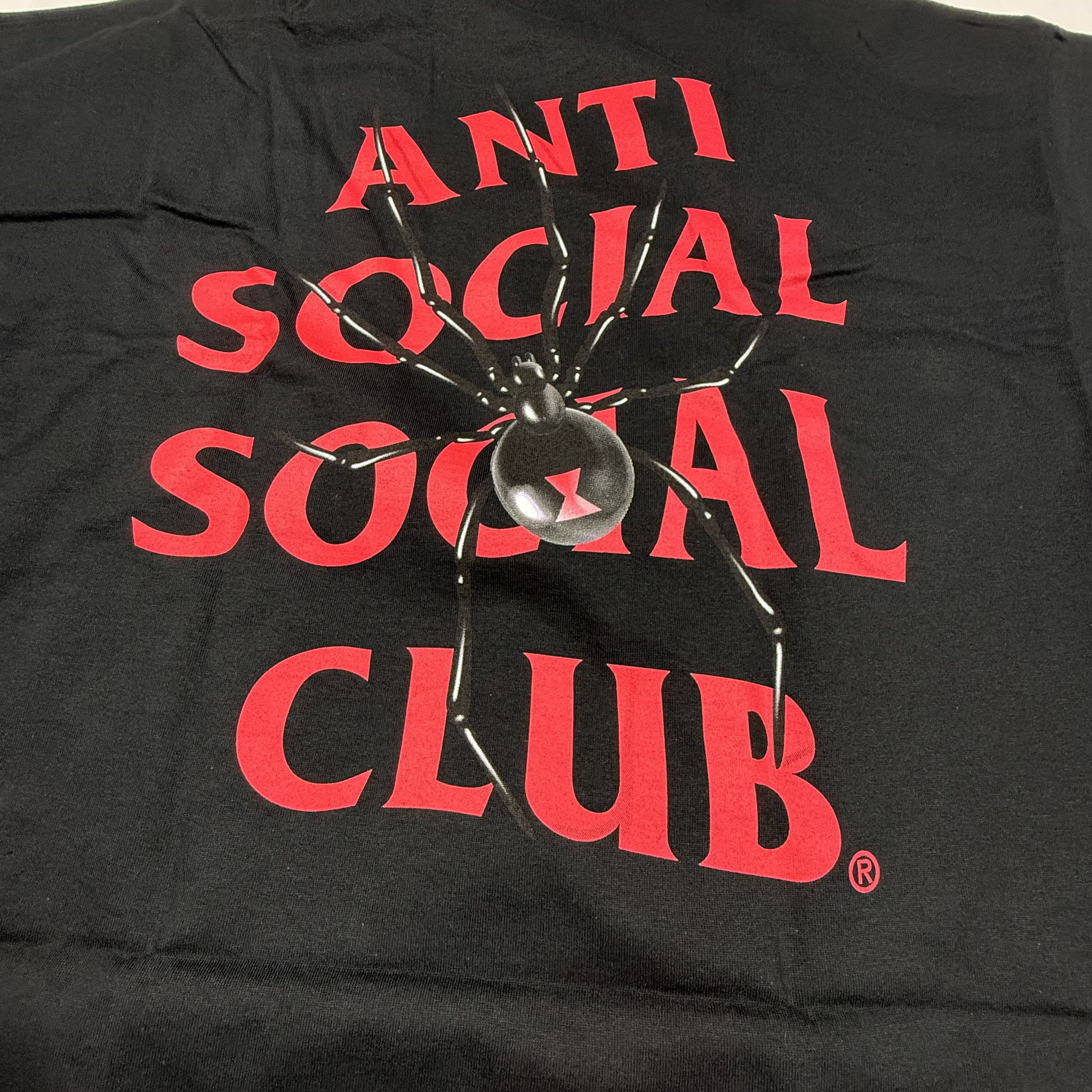 Anti Social Social Club Anti Social Social Club Bitter Tee Spider Logo Graphic T Size US XXL / EU 58 / 5 - 2 Thumbnail