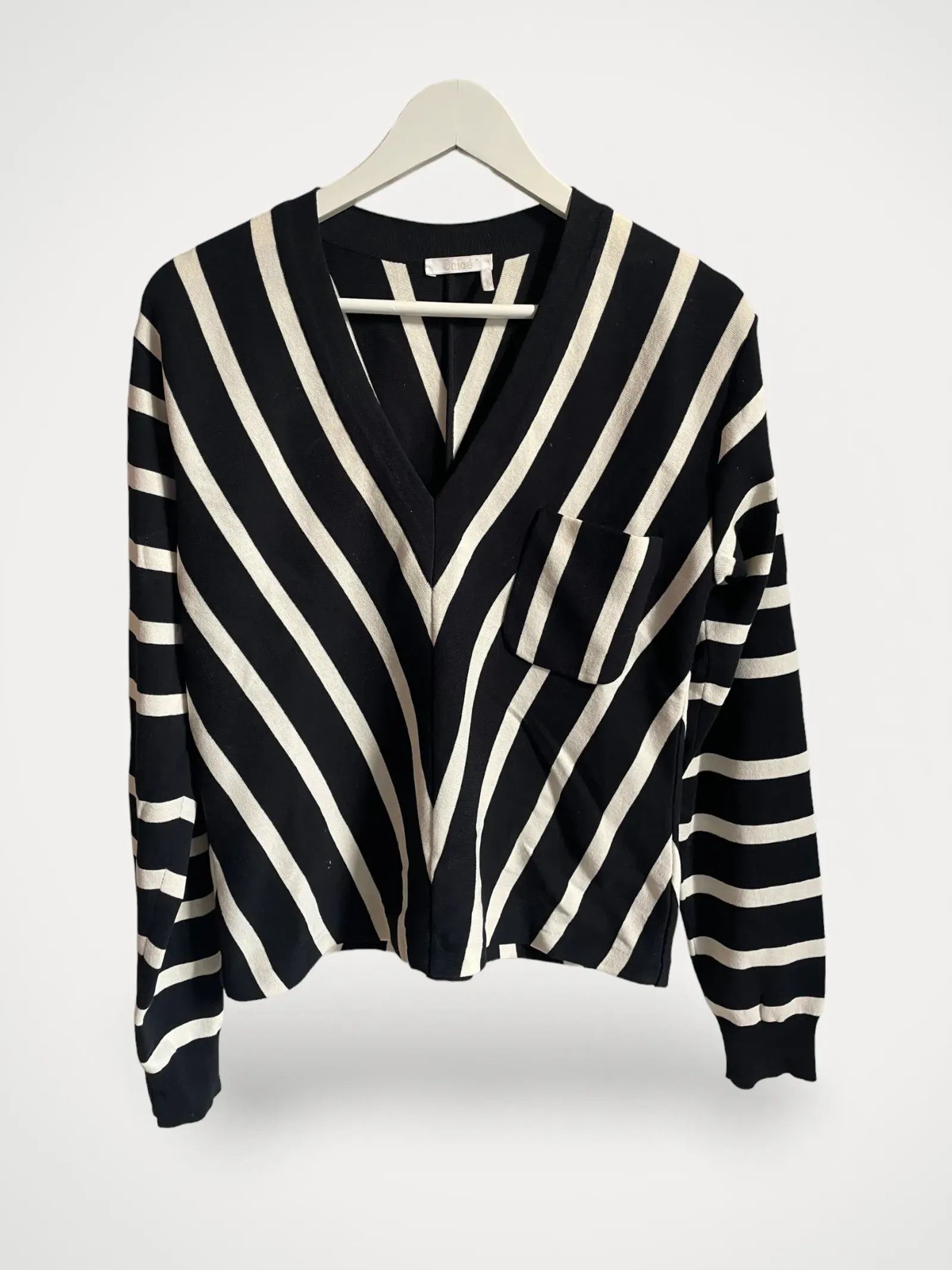 image of Chloe Sweater in Navy, Women's (Size XS)