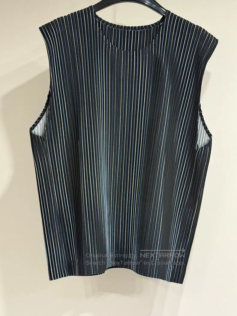 Issey Miyake Grey Tank Top