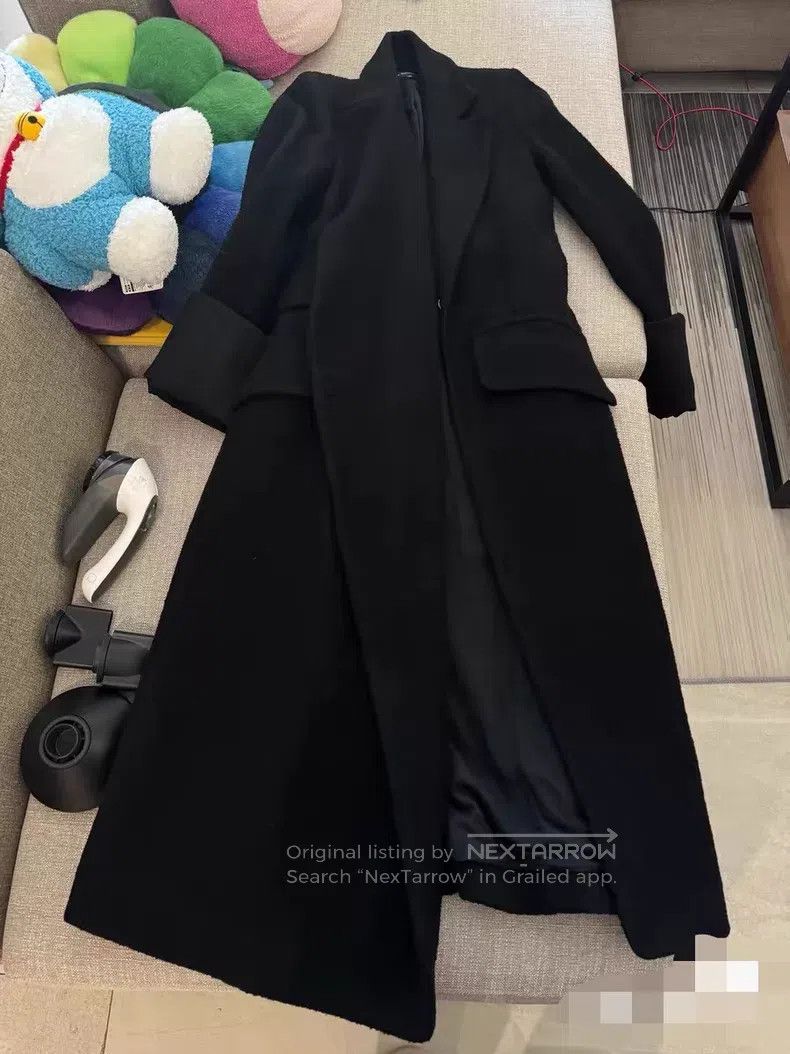 Ann Demeulemeester Ann Demeulemeester Exquisite Wool Overcoat Size XS / US 0-2 / IT 36-38 - 2 Thumbnail