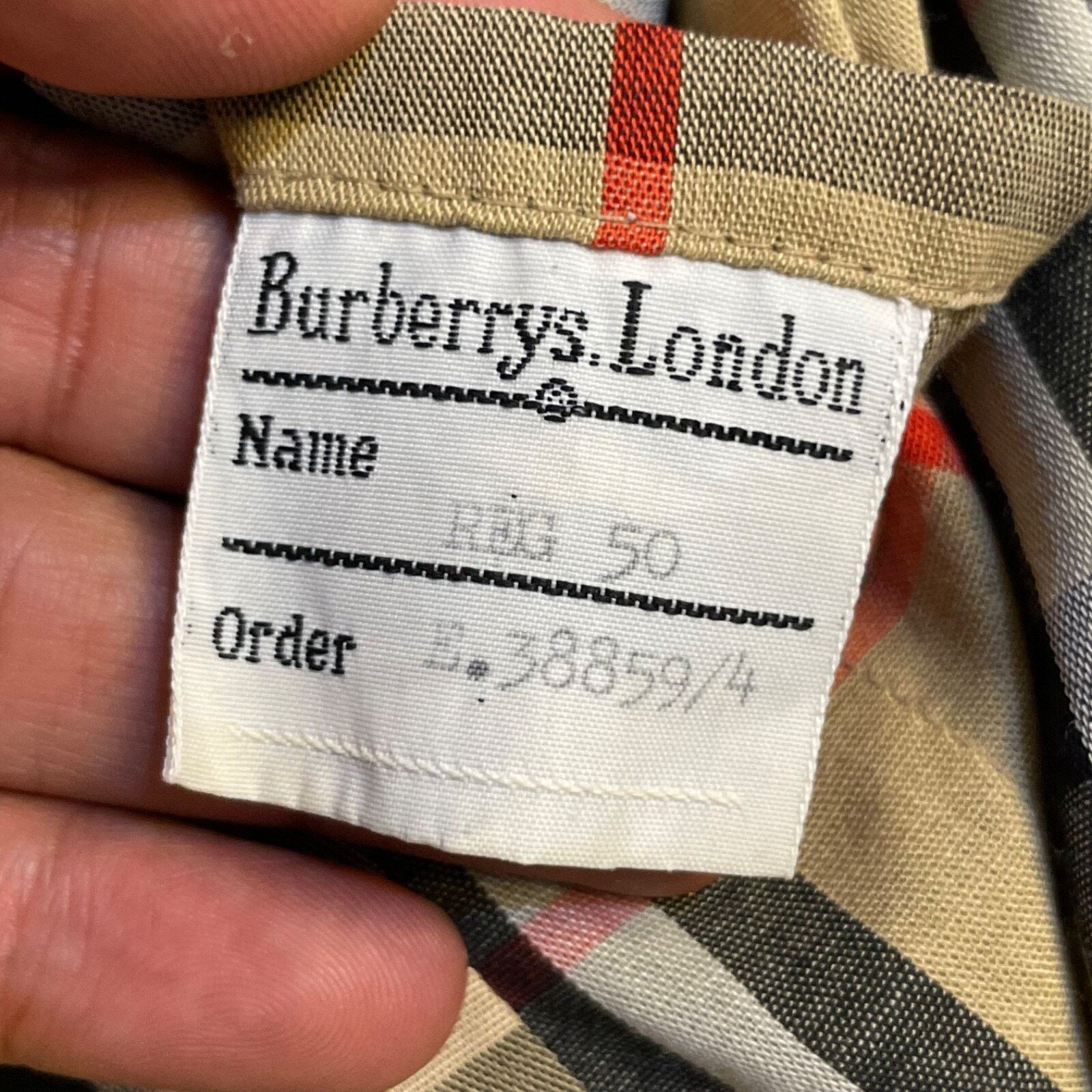 Burberry Burberry Trench Coat Nova Check Vintage made in england Size US M / EU 48-50 / 2 - 16 Thumbnail