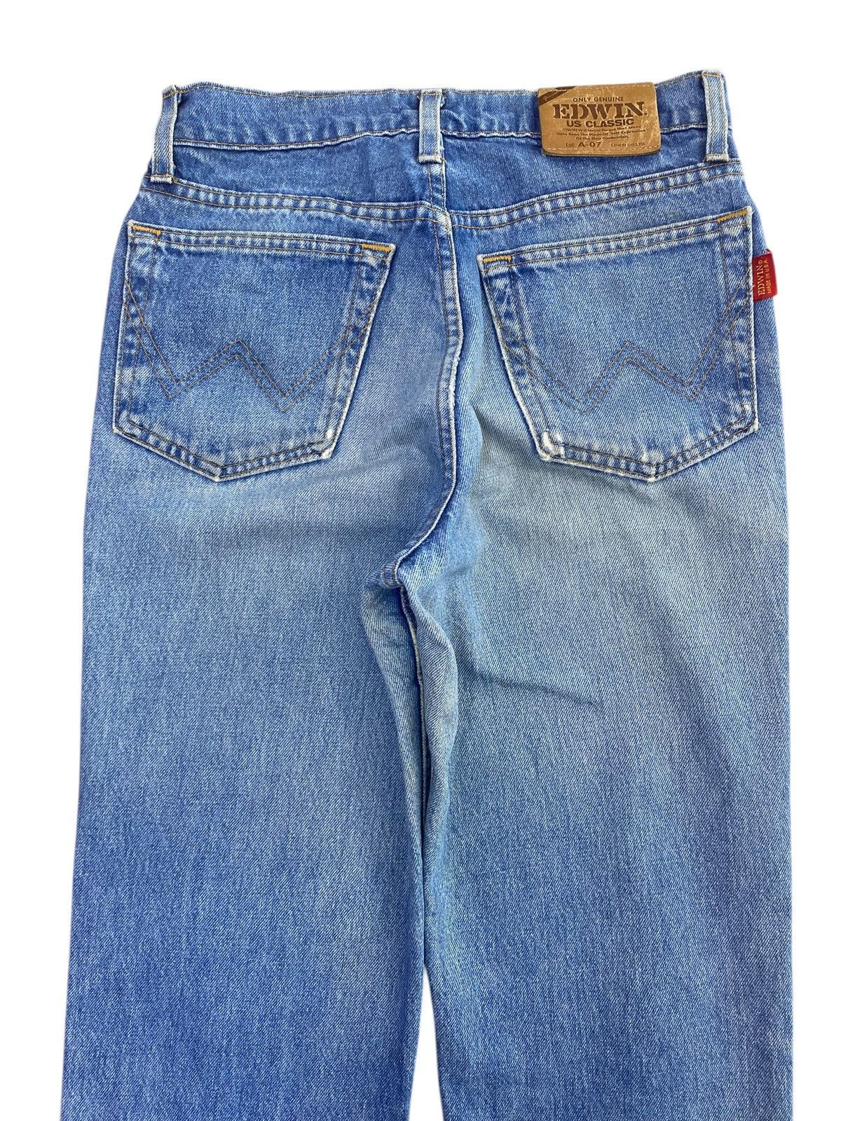 Edwin Edwin US Classic Faded Blue Wash Style Loose Jeans Size US 27 - 4 Thumbnail