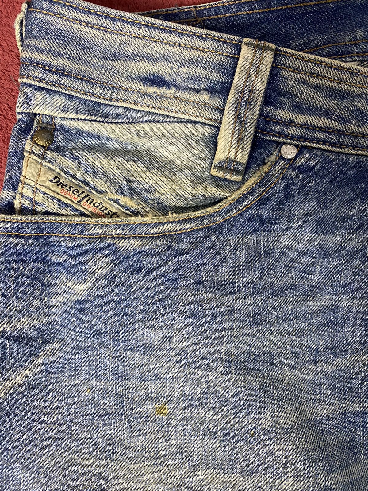 Diesel × Vintage Vintage Diesel Slammer Distressed Denim Size US 34 / EU 50 - 8 Thumbnail