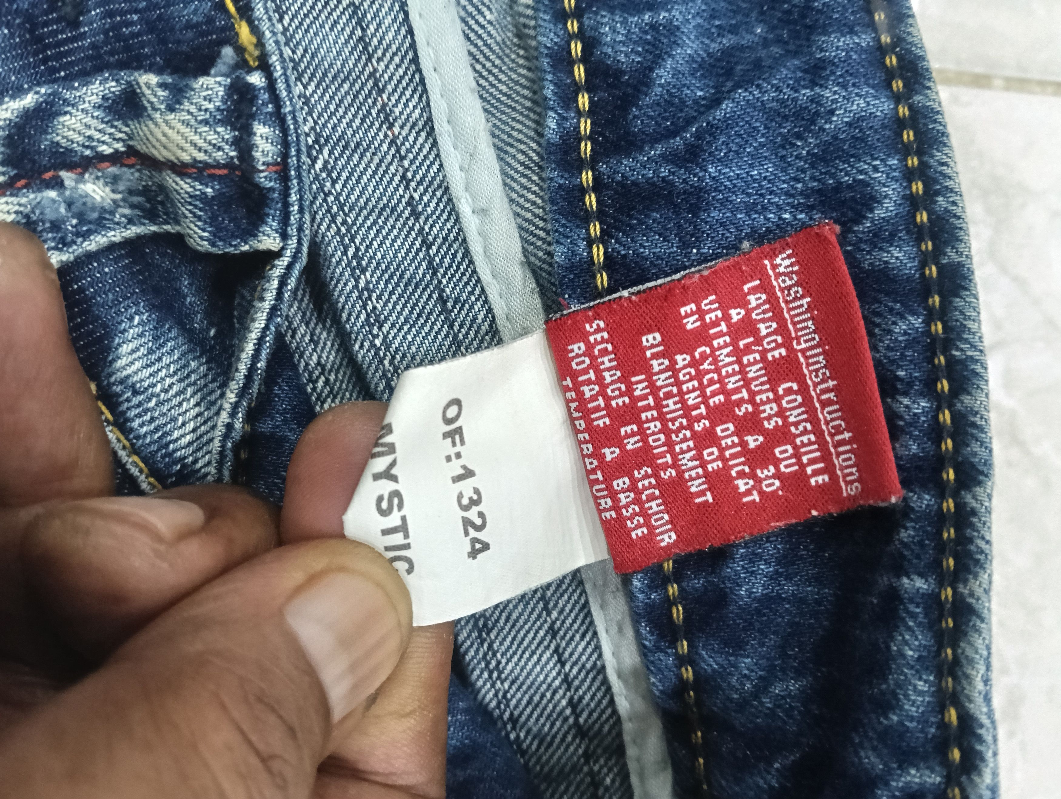 Japanese Brand Costello Sick Design Bootcut Denim Size 30" / US 8 / IT 44 - 11 Thumbnail