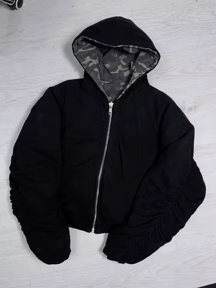 Vintage Camouflage Streetwear Bomber Jacket Size US L / EU 52-54 / 3 - 6 Thumbnail