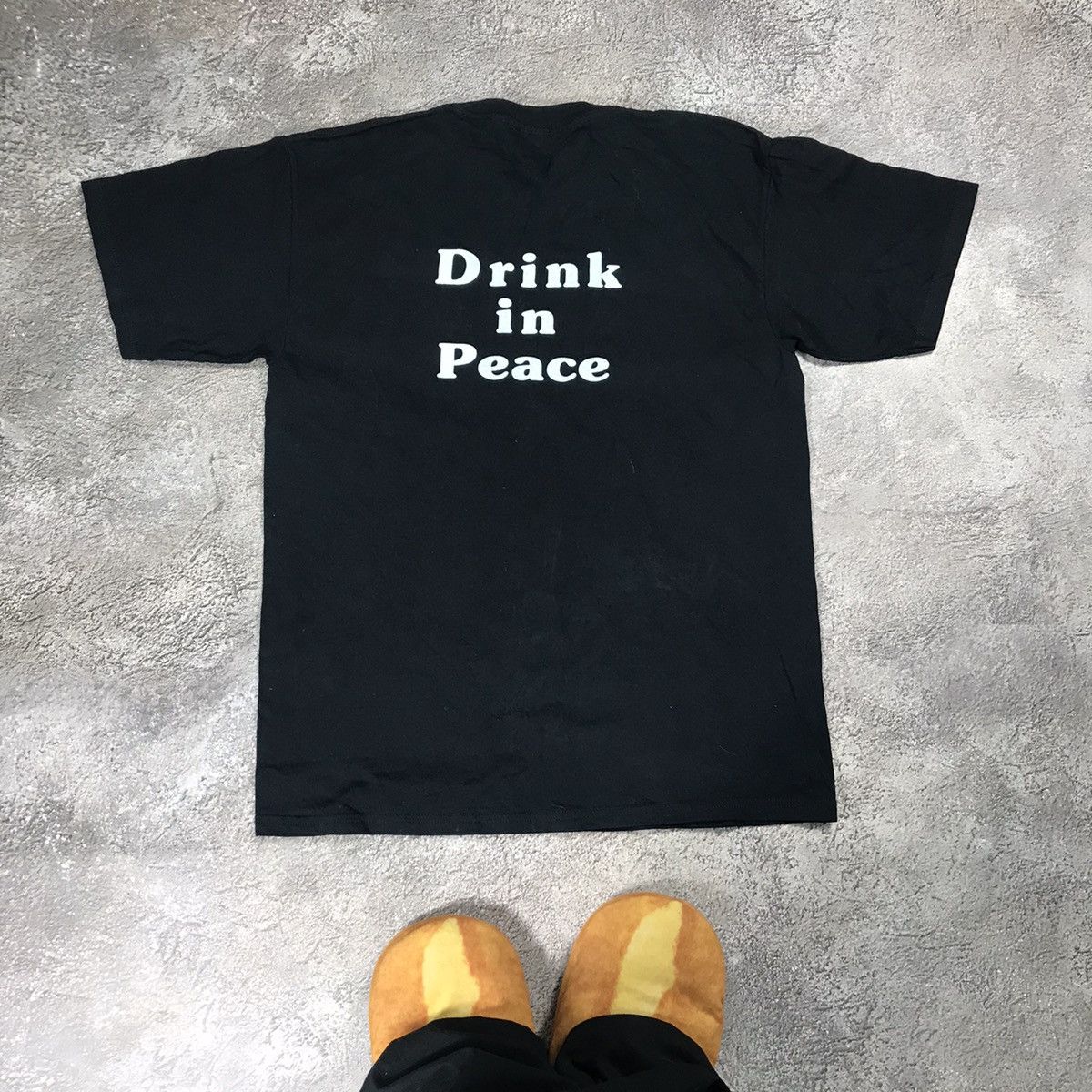 Vintage Vintage Y2K Black Death Vodka Graphic Tee Punk Skull Baggy L Size US L / EU 52-54 / 3 - 4 Thumbnail
