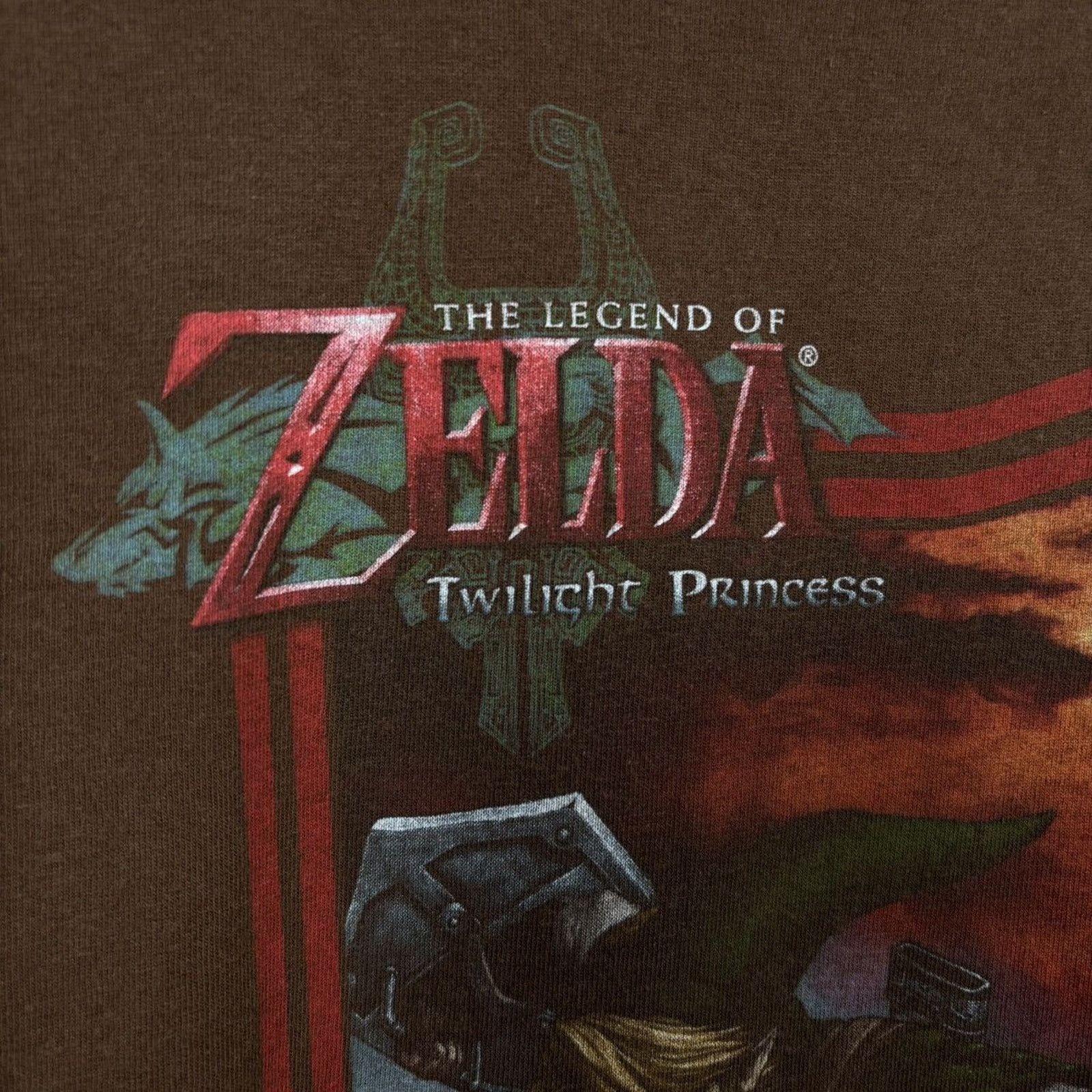 Japanese Brand × Vintage 🗡️LEGEND OF ZELDA Twilight Princess T Size US XL / EU 56 / 4 - 3 Thumbnail