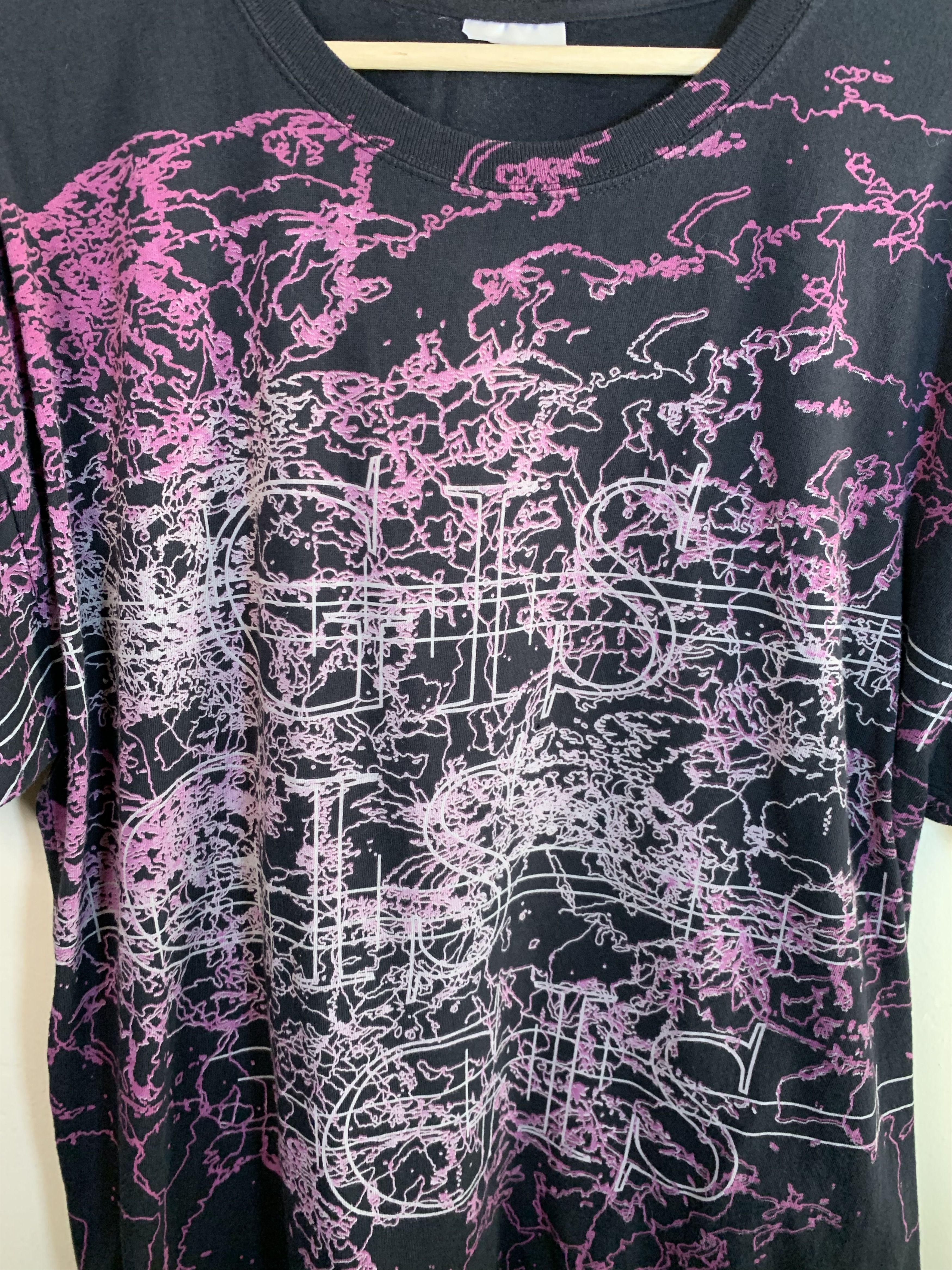 Vintage RARE Vintage GIS Geographic Info System Topography Art Shirt Size US XL / EU 56 / 4 - 3 Thumbnail