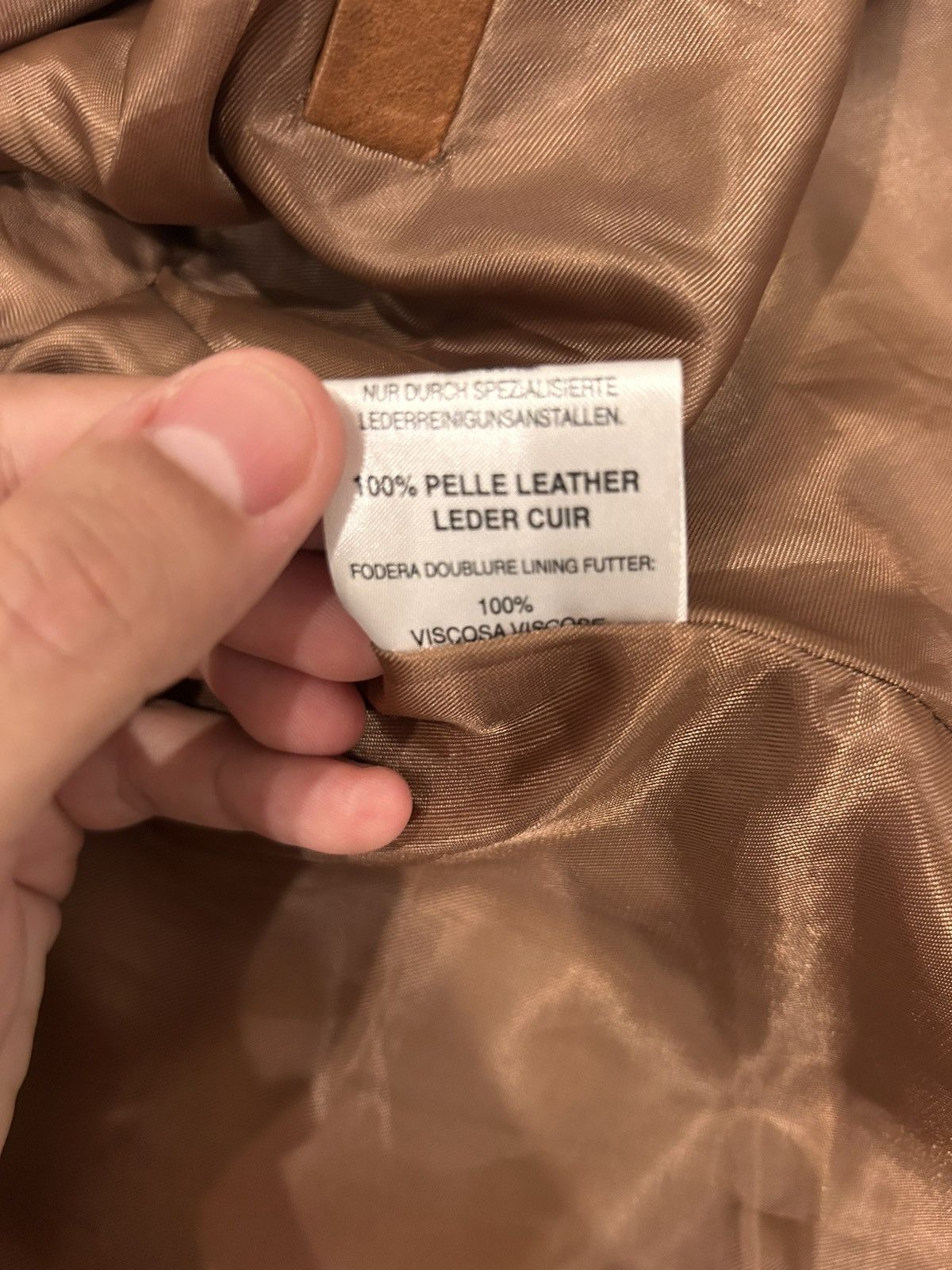 Other Vintage Italian Leather Jacket Size US M / EU 48-50 / 2 - 5 Thumbnail